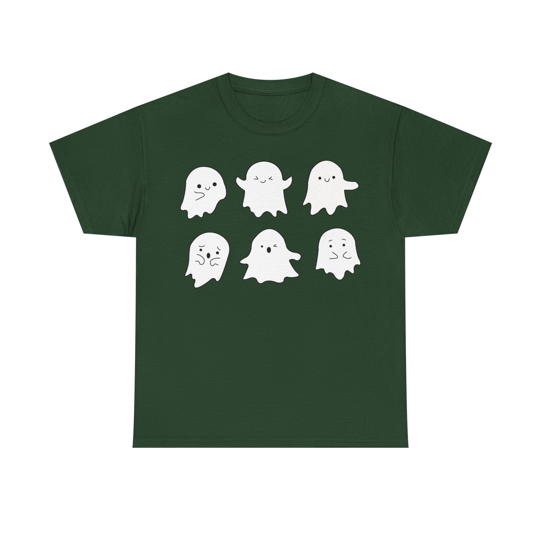 Cute Ghosts Cotton T-Shirt