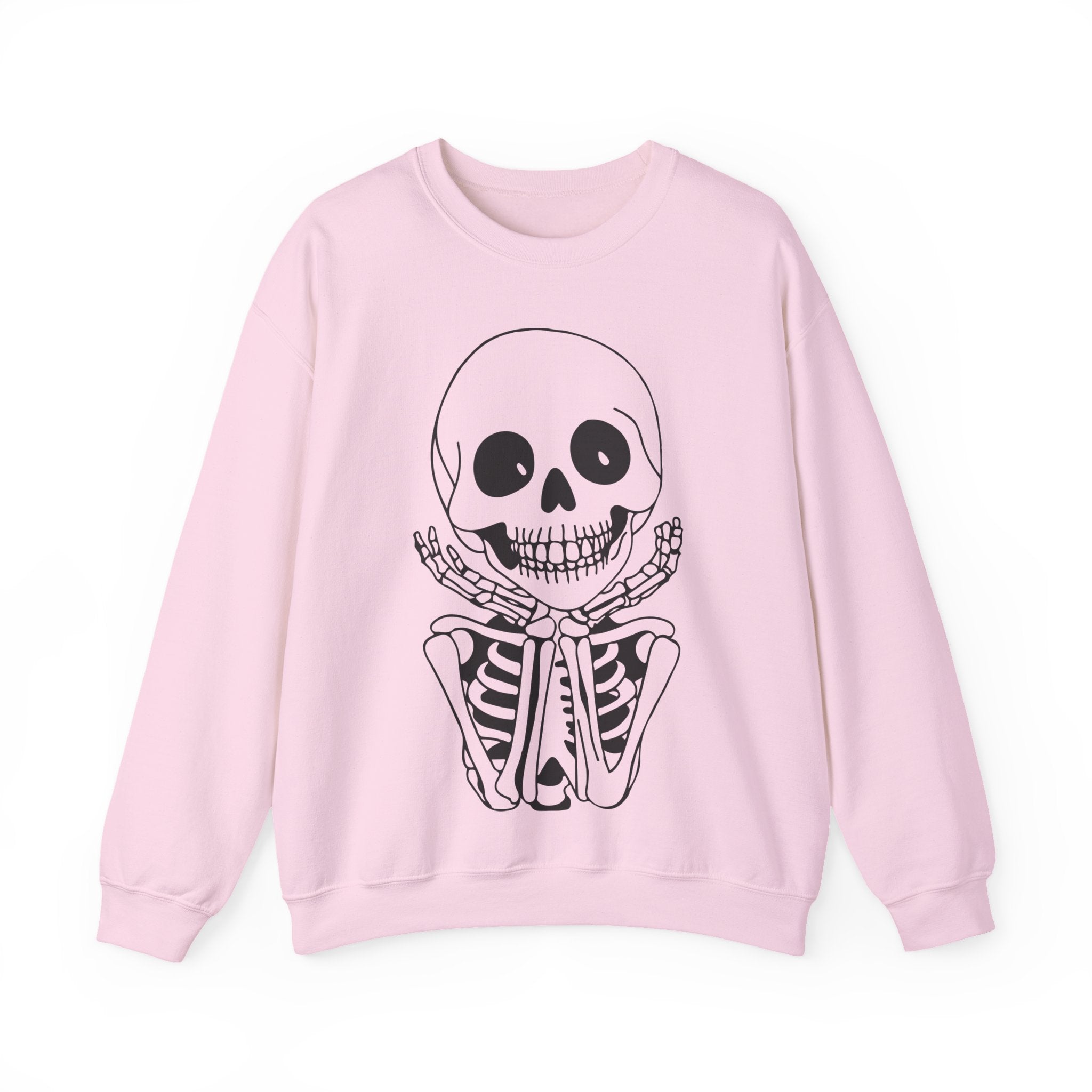 Skeleton Graphic Crewneck Sweatshirt