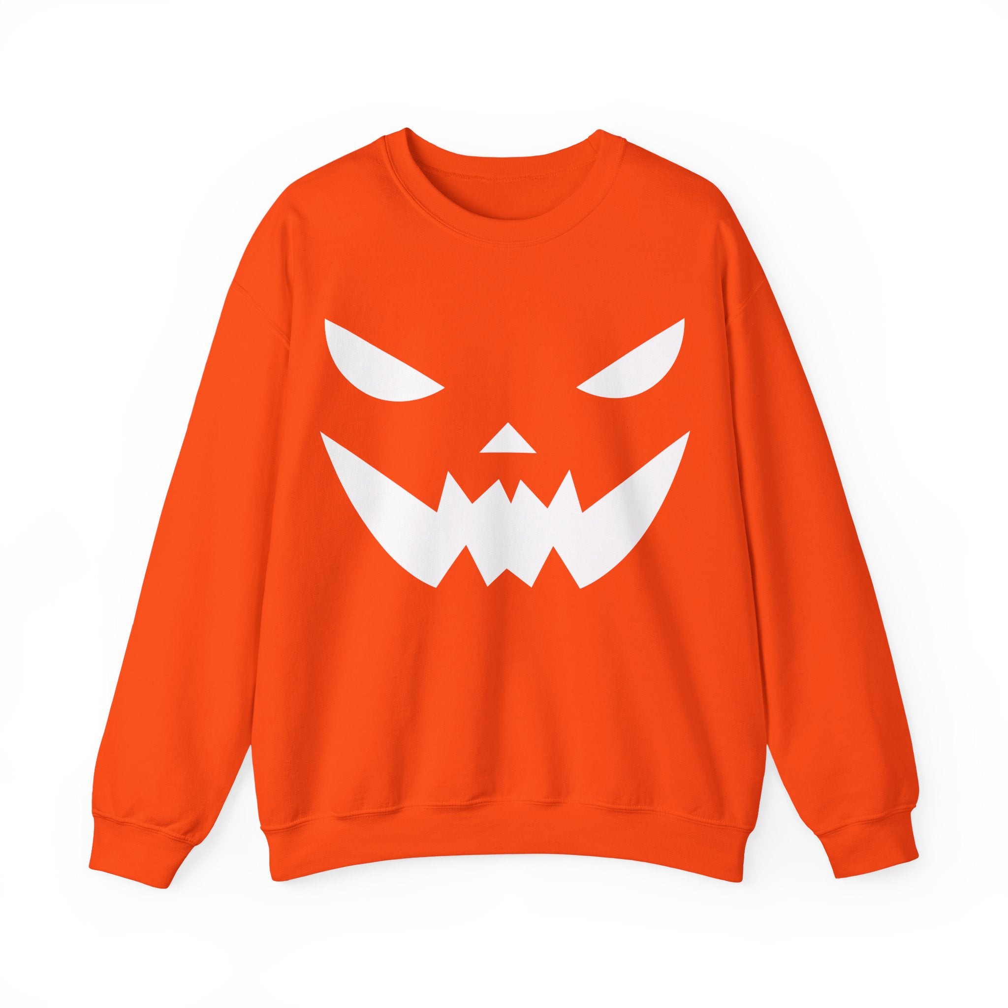 Halloween Pumpkin Crewneck Sweatshirt