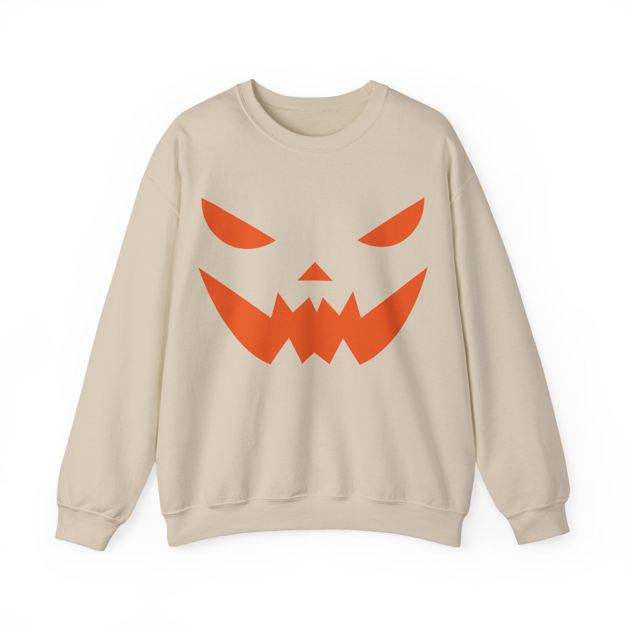 Halloween Pumpkin Crewneck Sweatshirt