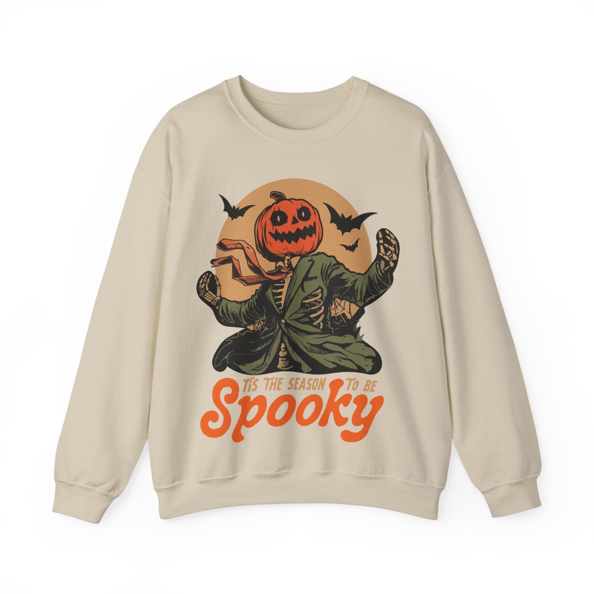 Spooky Pumpkin Crewneck Sweatshirt