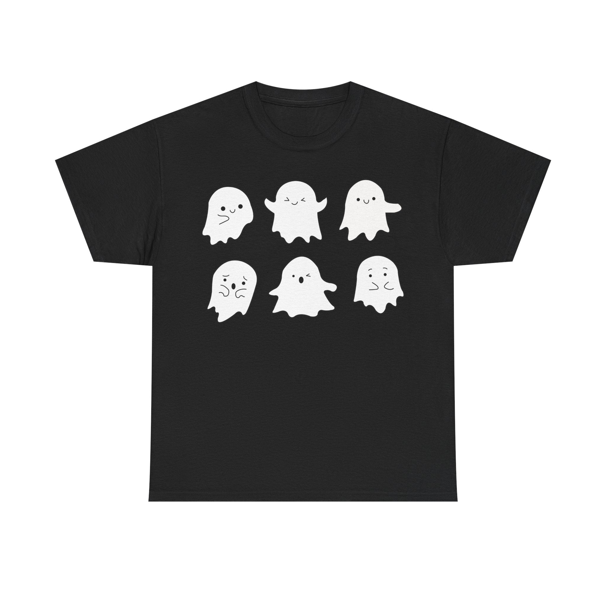 Cute Ghosts Cotton T-Shirt