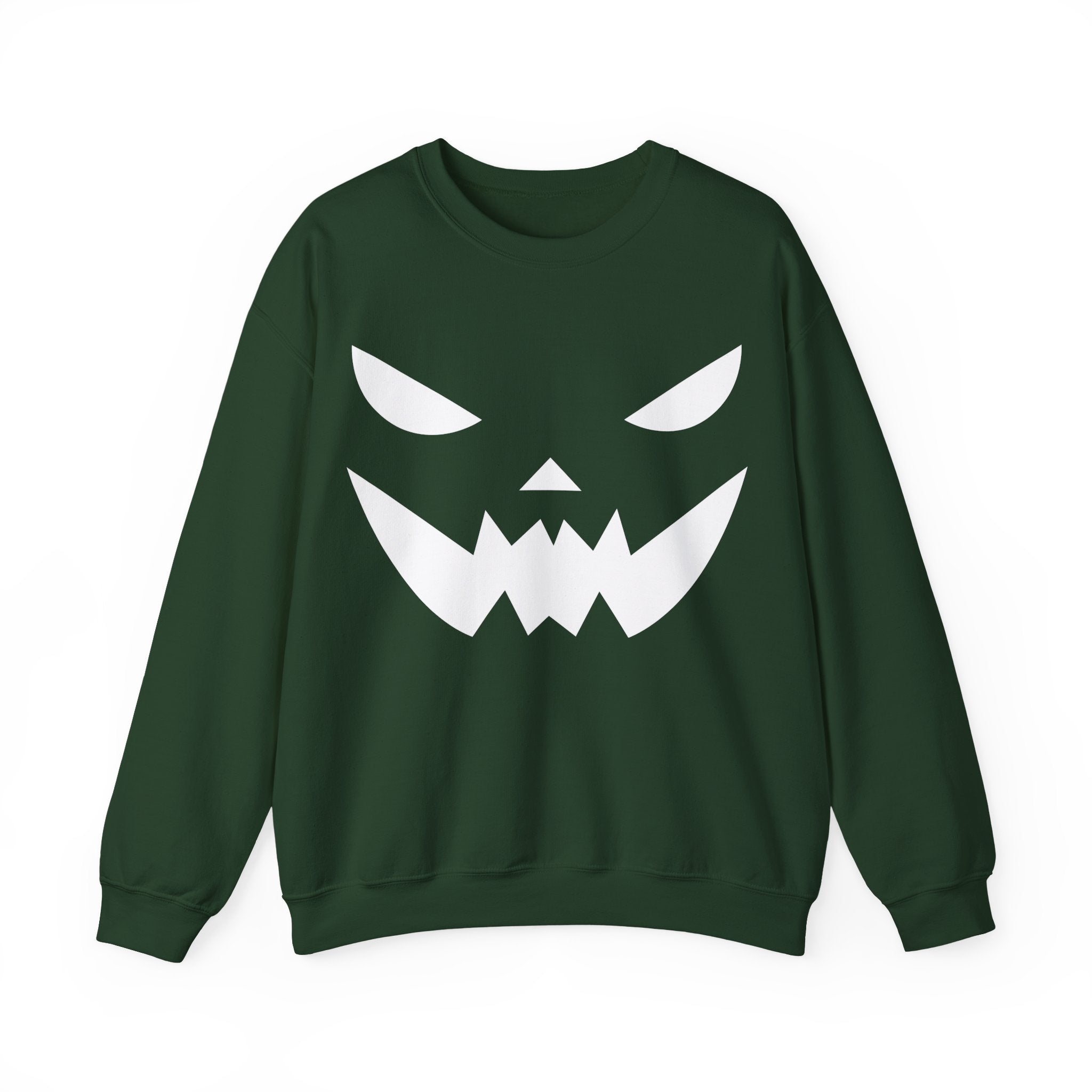 Halloween Pumpkin Crewneck Sweatshirt
