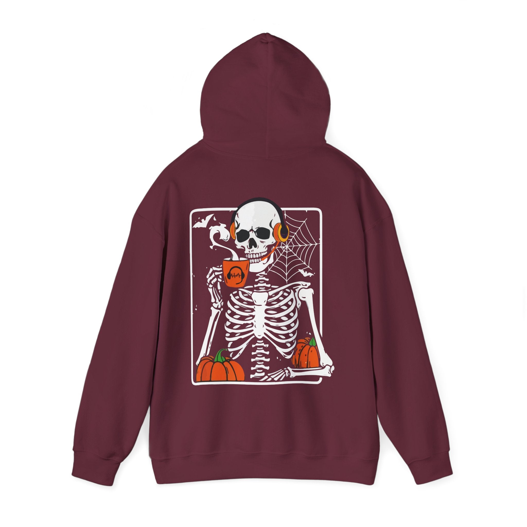 Spooky Skeleton Halloween Hoodie
