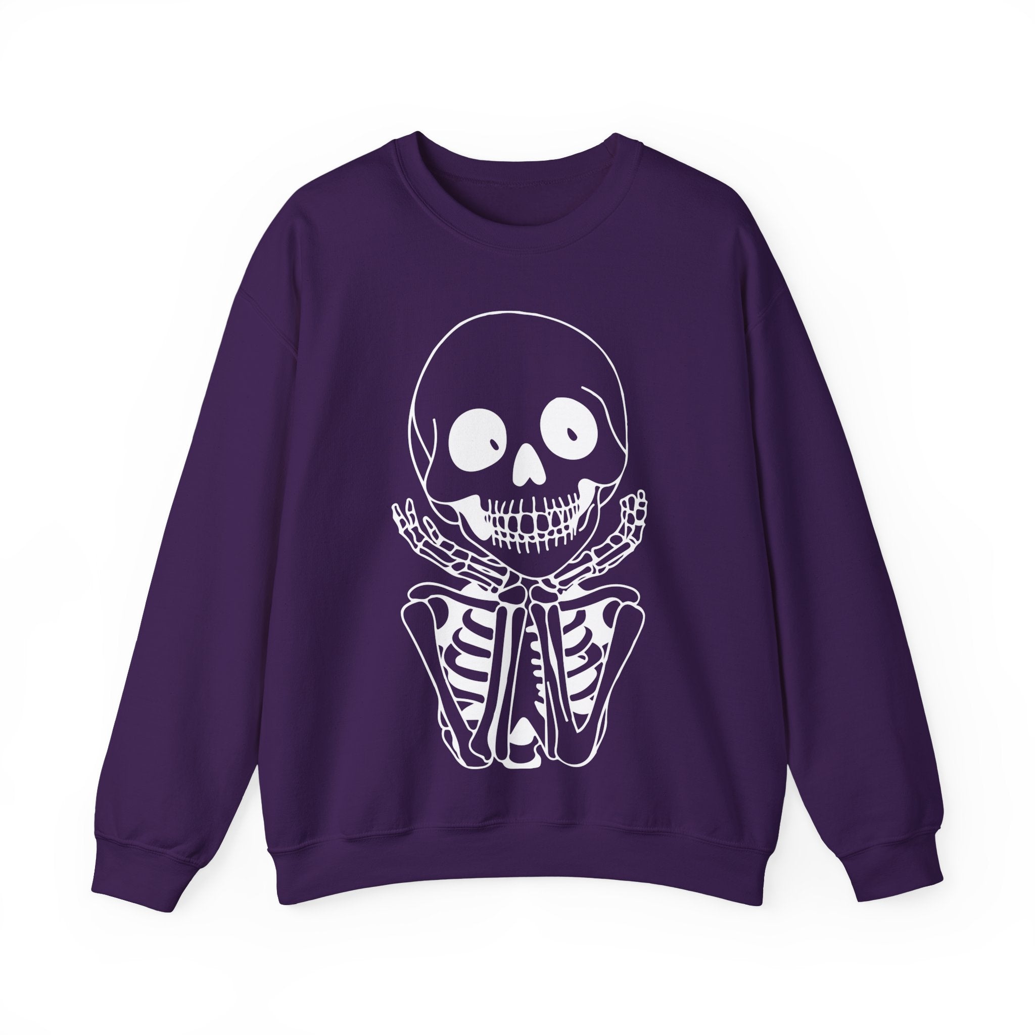 Skeleton Graphic Crewneck Sweatshirt