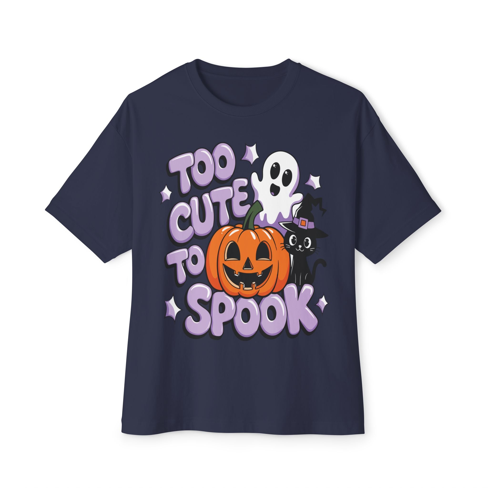 Halloween Ghost & Pumpkin T-Shirt