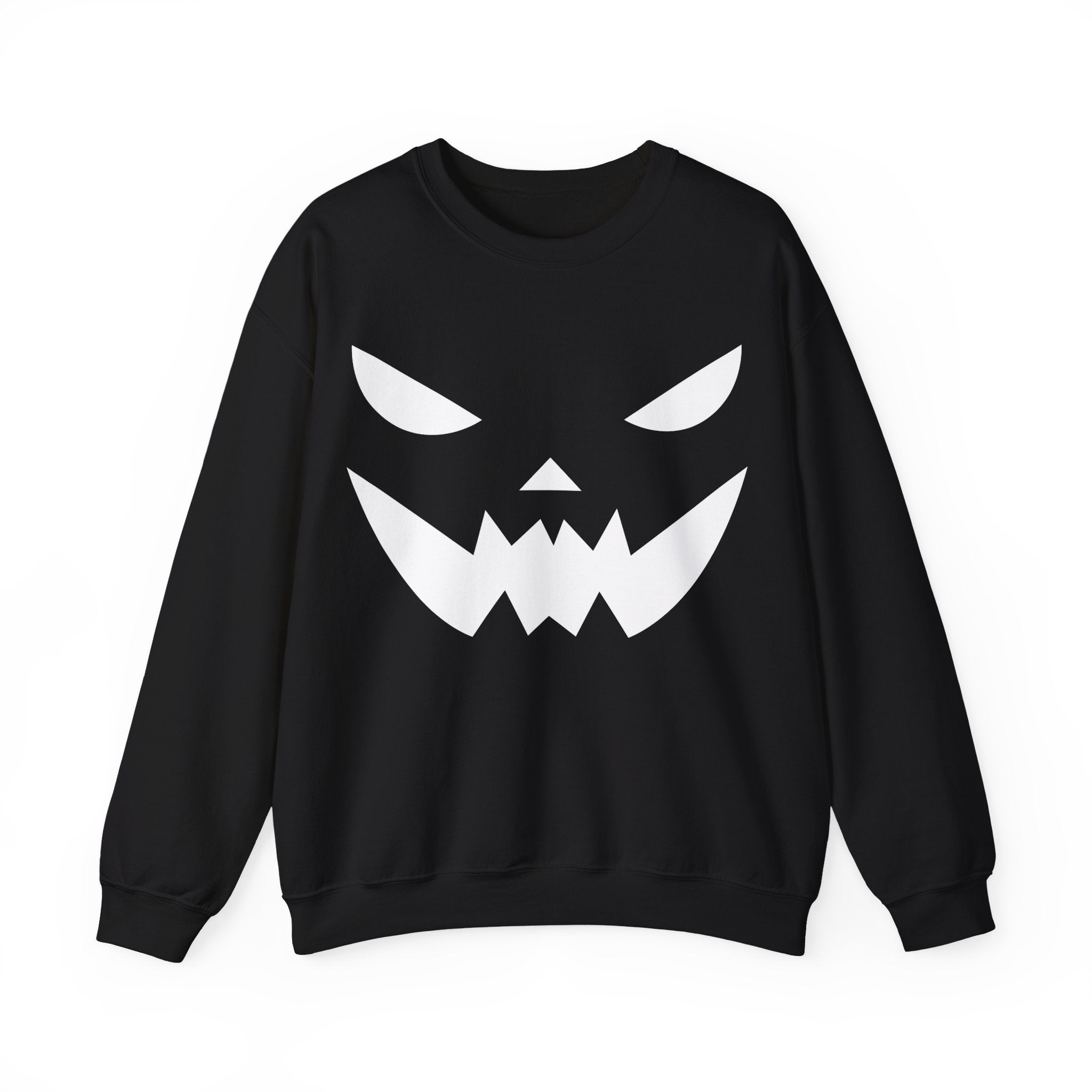Halloween Pumpkin Crewneck Sweatshirt
