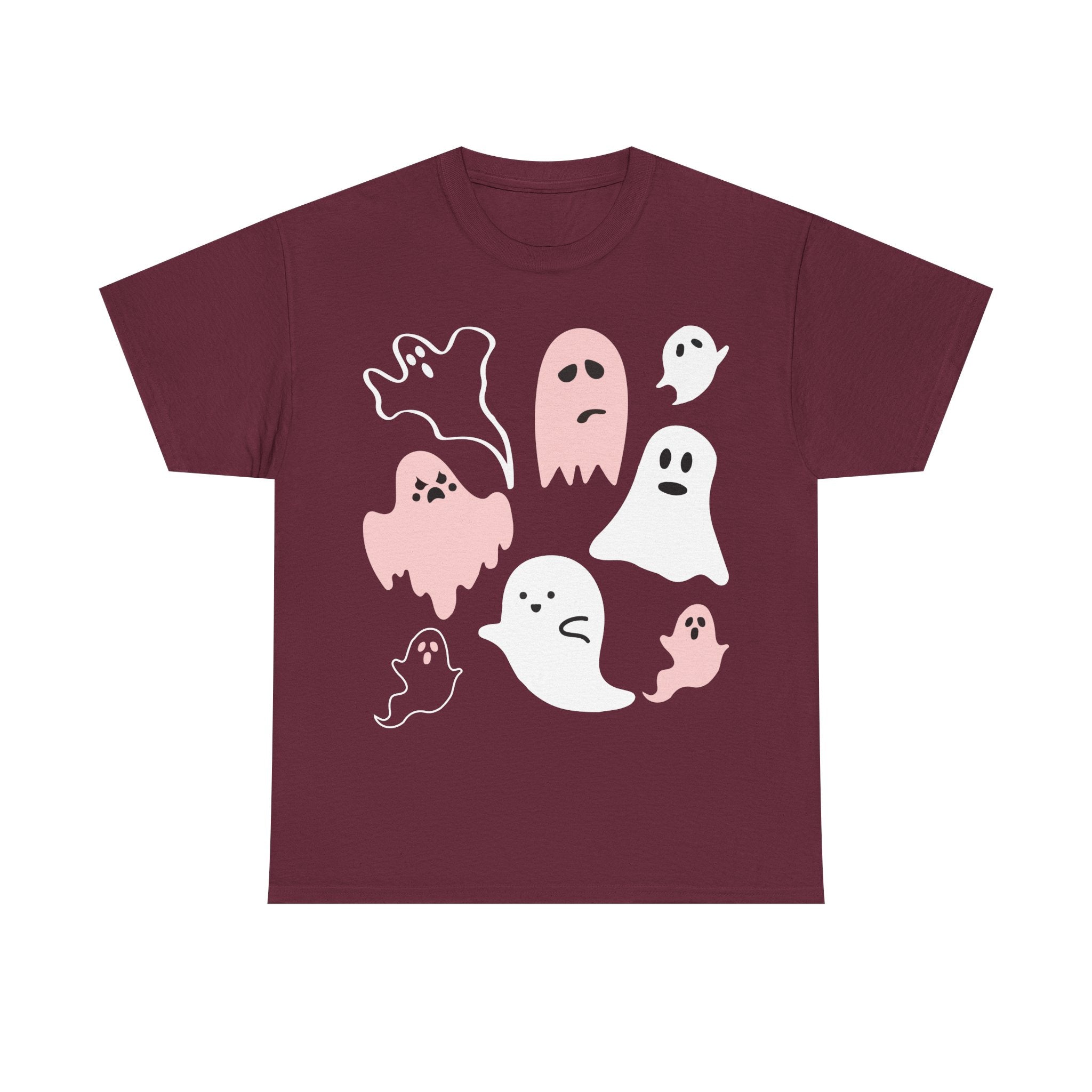 Spooky Ghost Graphic T-Shirt