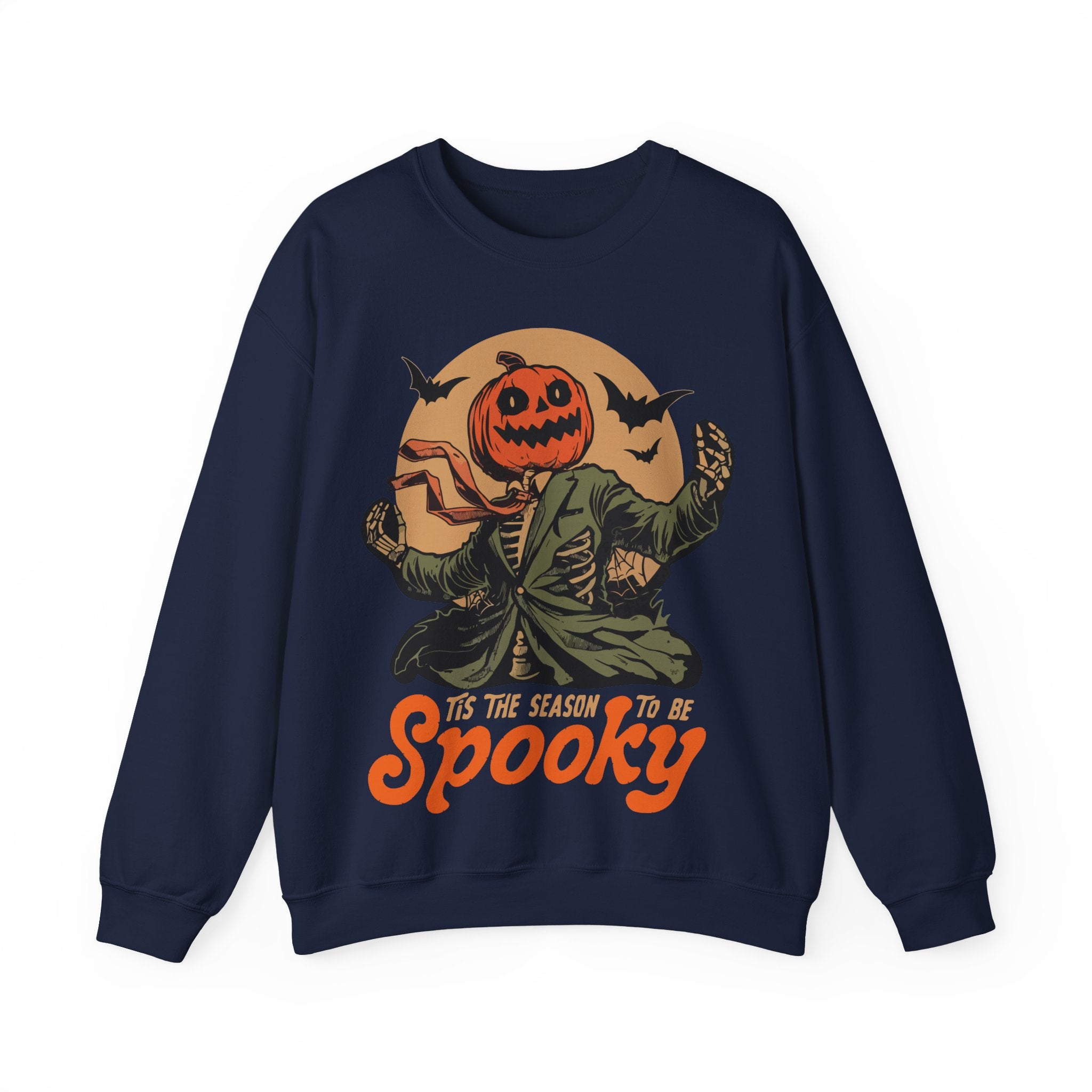 Spooky Pumpkin Crewneck Sweatshirt