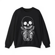 Skeleton Graphic Crewneck Sweatshirt