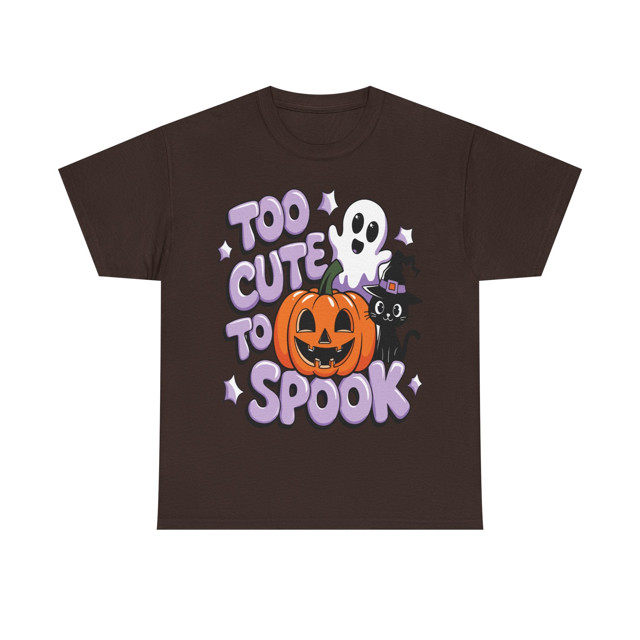 Halloween Ghost & Cat T-Shirt