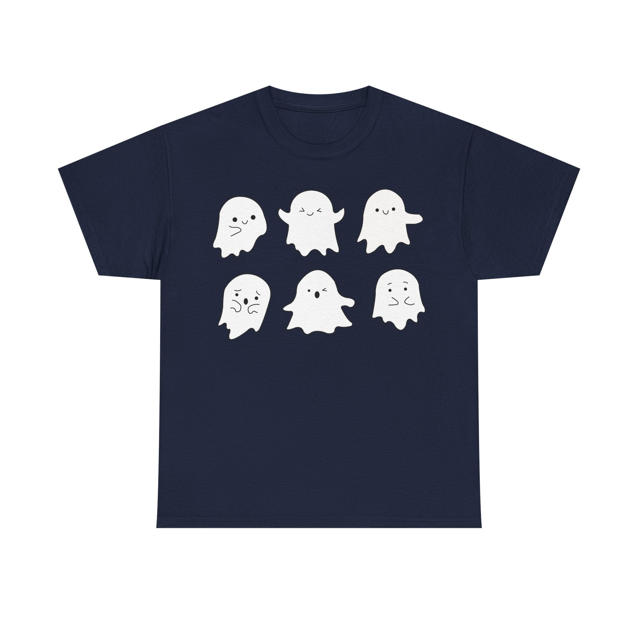 Cute Ghosts Cotton T-Shirt