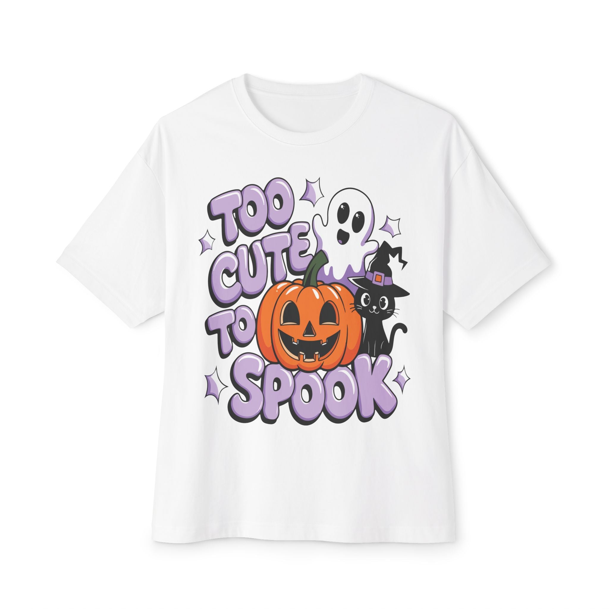 Halloween Ghost & Pumpkin T-Shirt