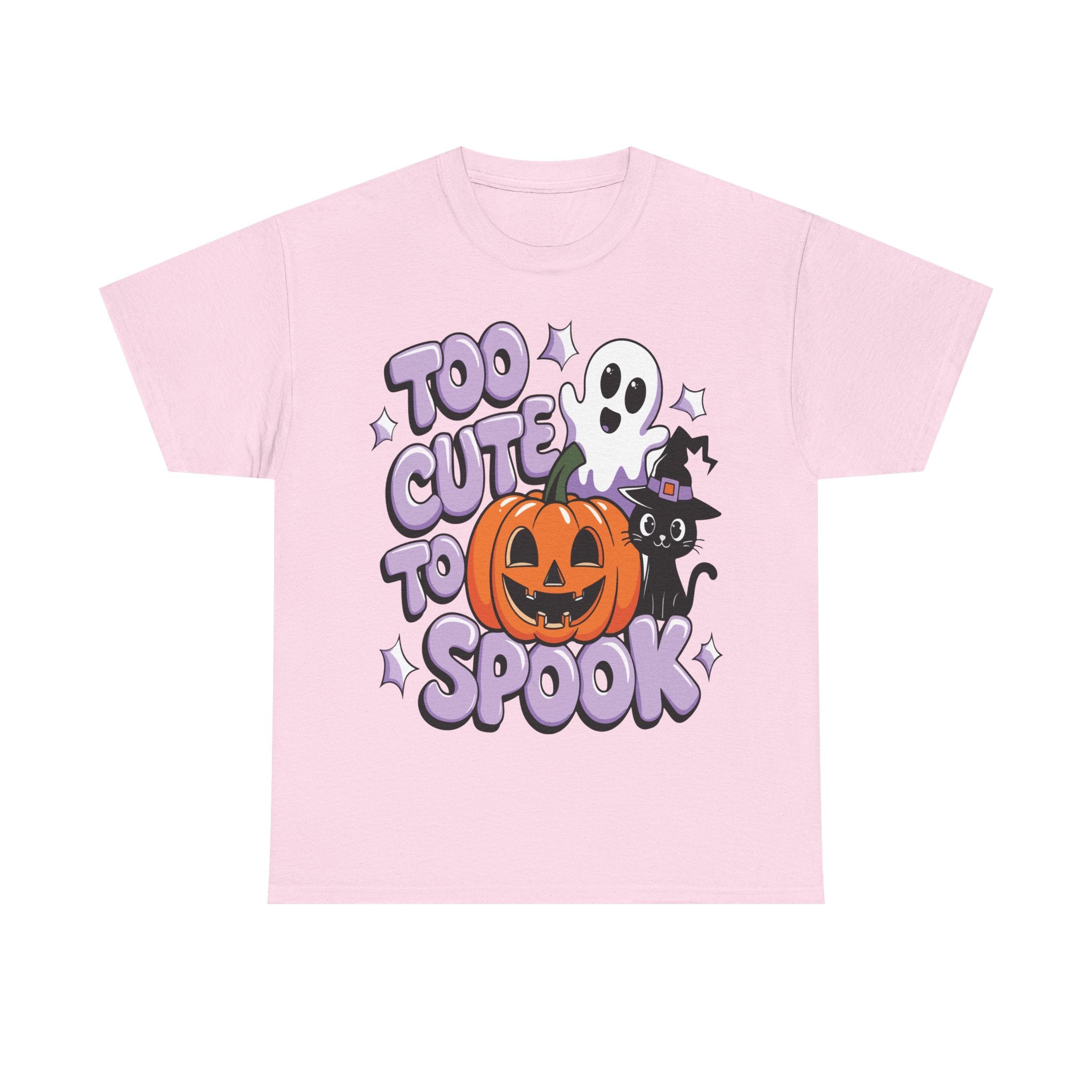 Halloween Ghost & Cat T-Shirt