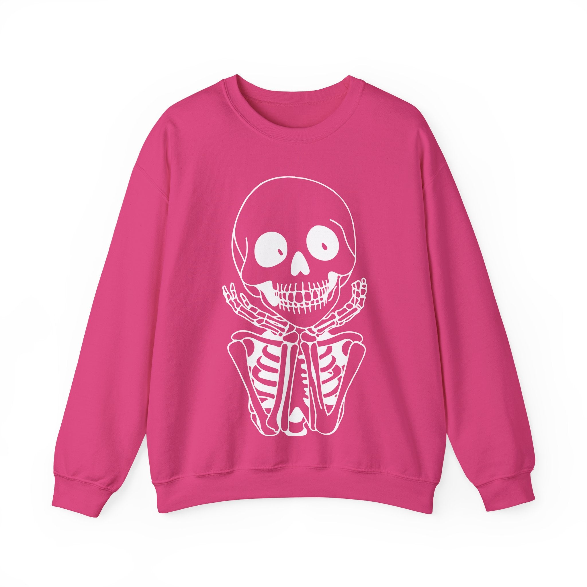 Skeleton Graphic Crewneck Sweatshirt