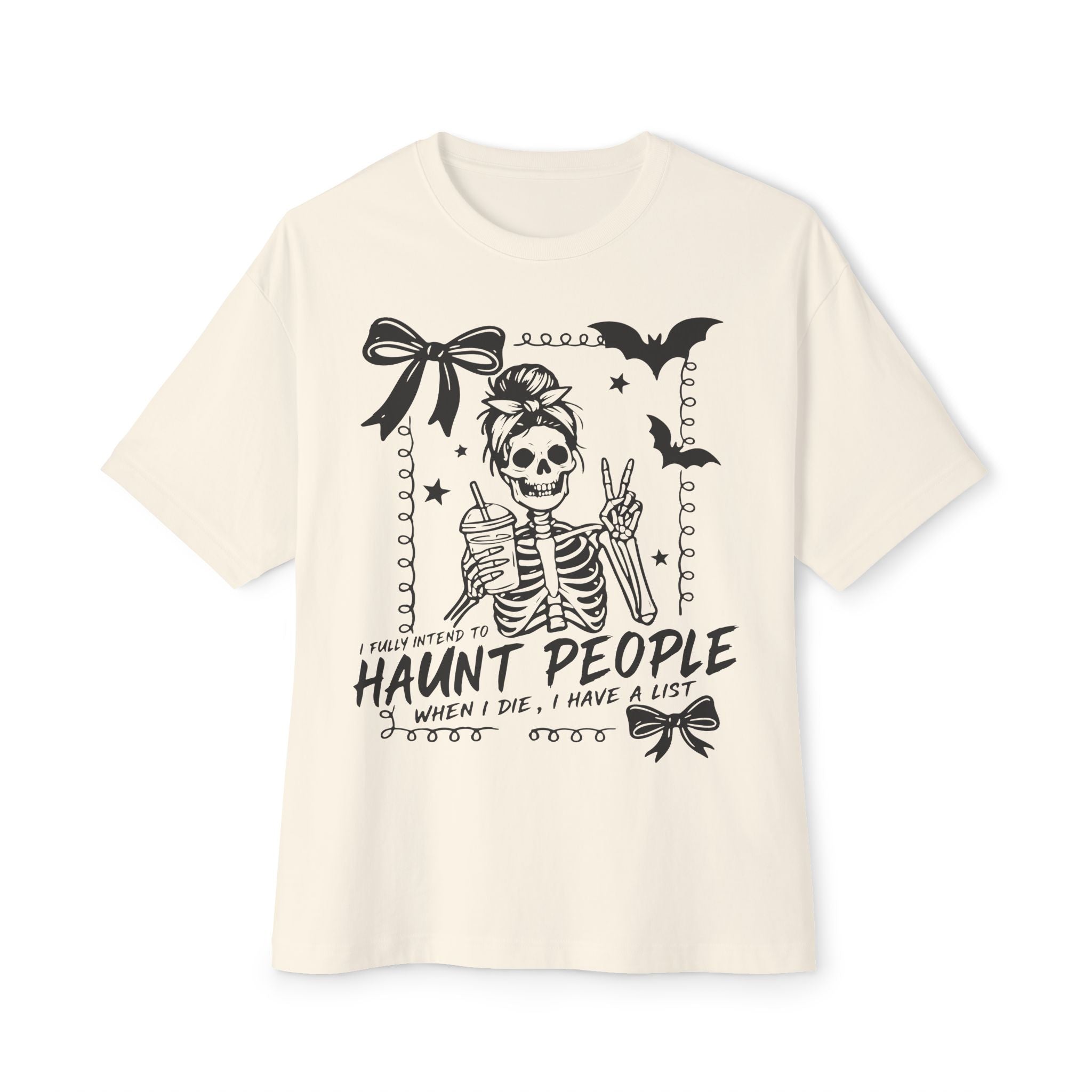 Hauntingly Fun Oversized T-Shirt