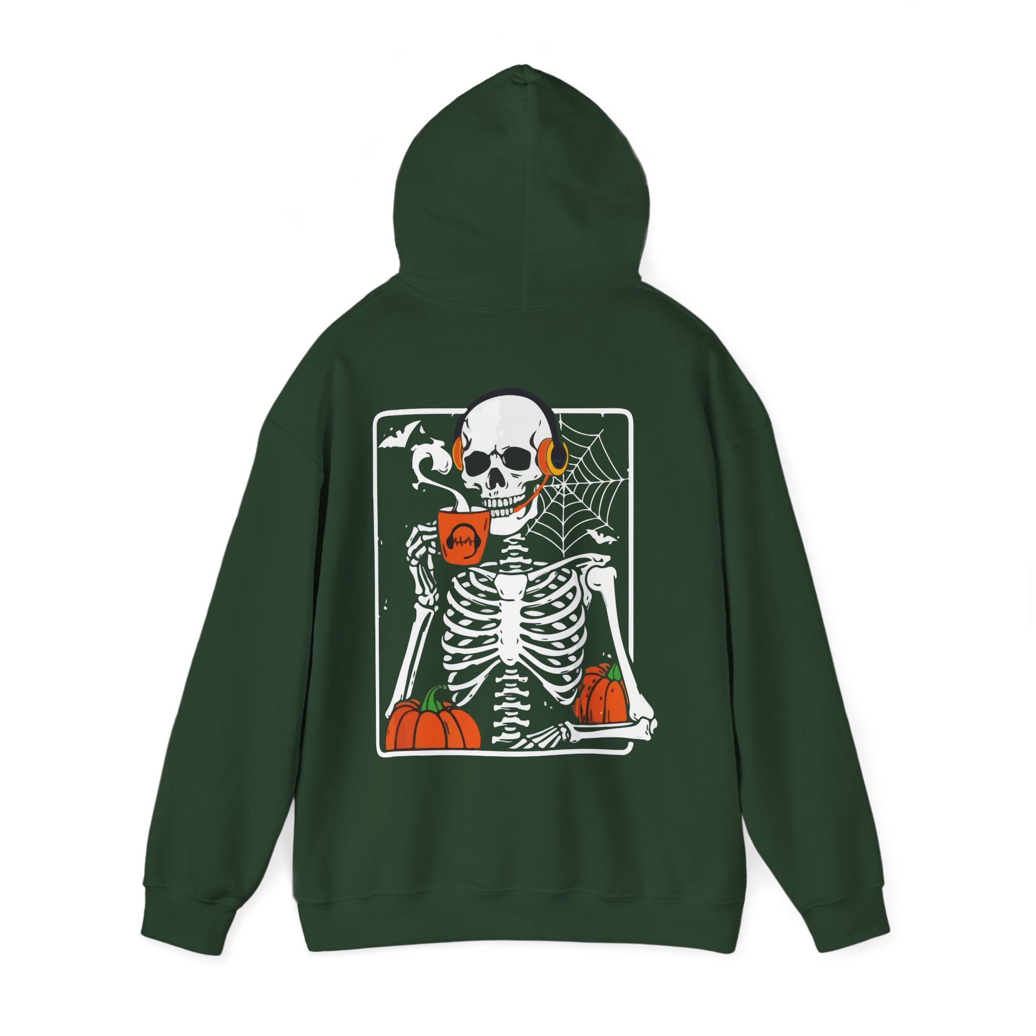 Spooky Skeleton Halloween Hoodie