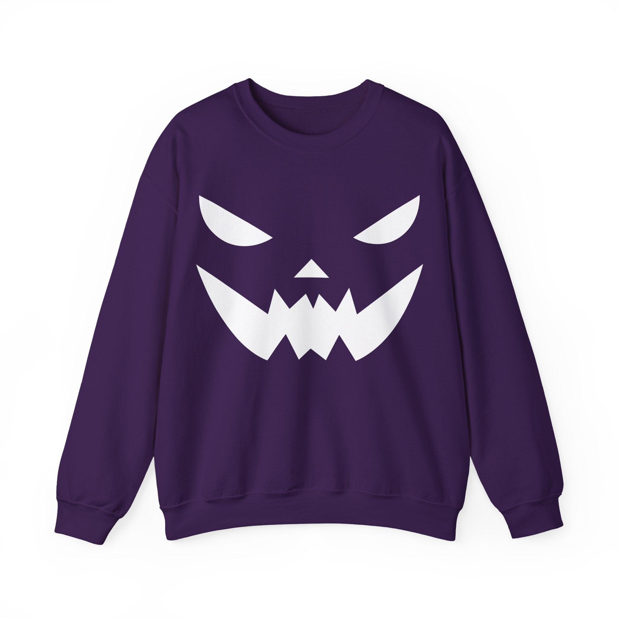 Halloween Pumpkin Crewneck Sweatshirt