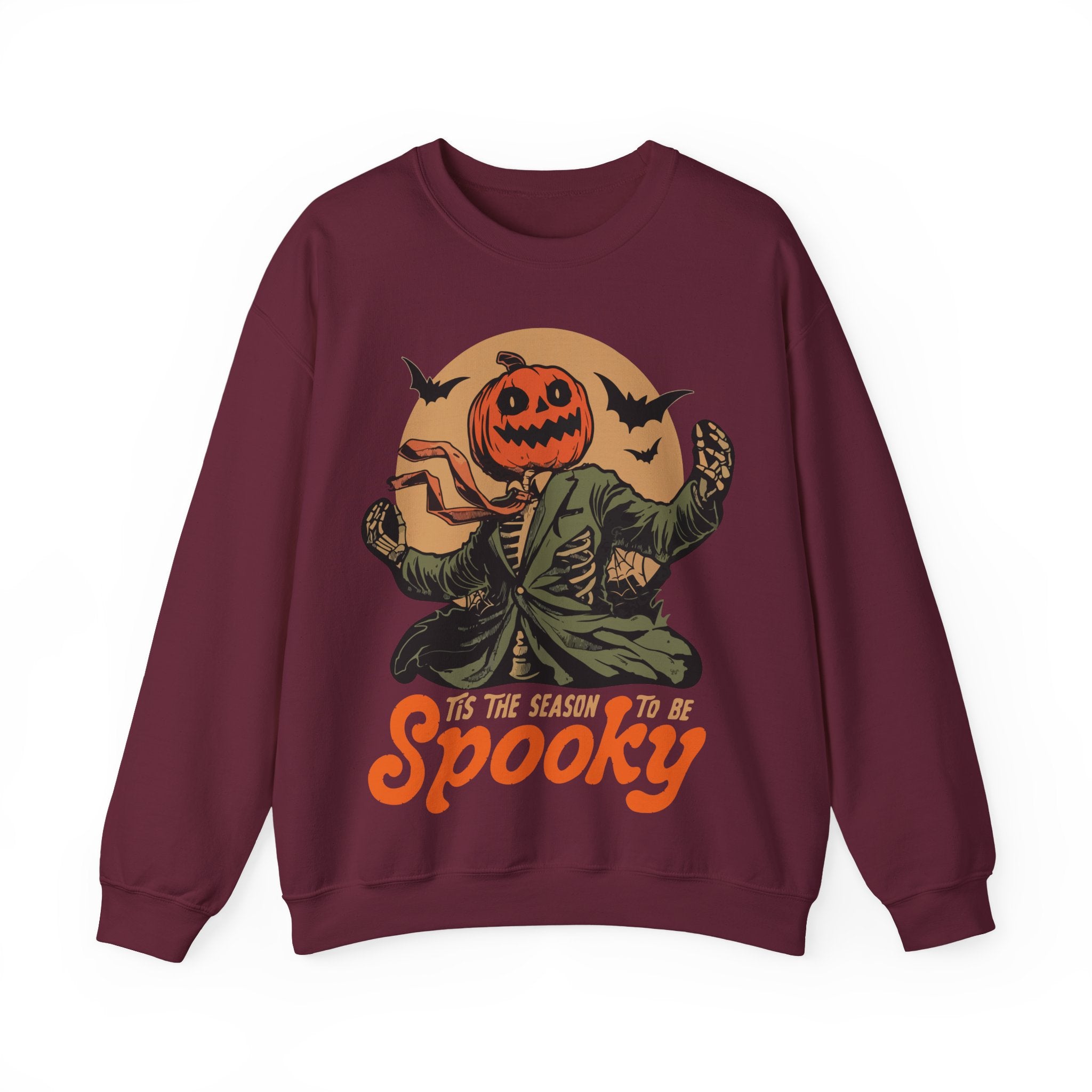 Spooky Pumpkin Crewneck Sweatshirt