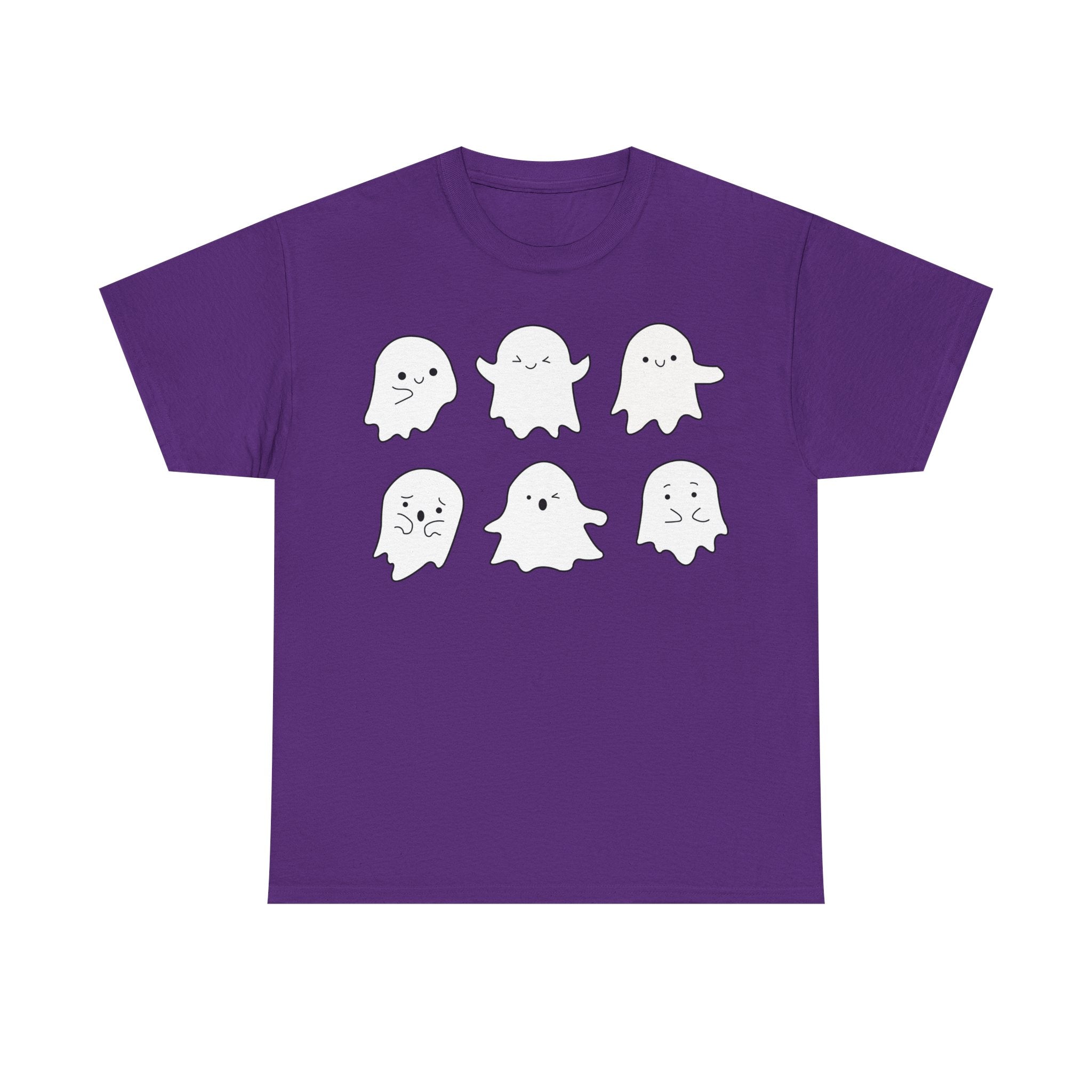 Cute Ghosts Cotton T-Shirt