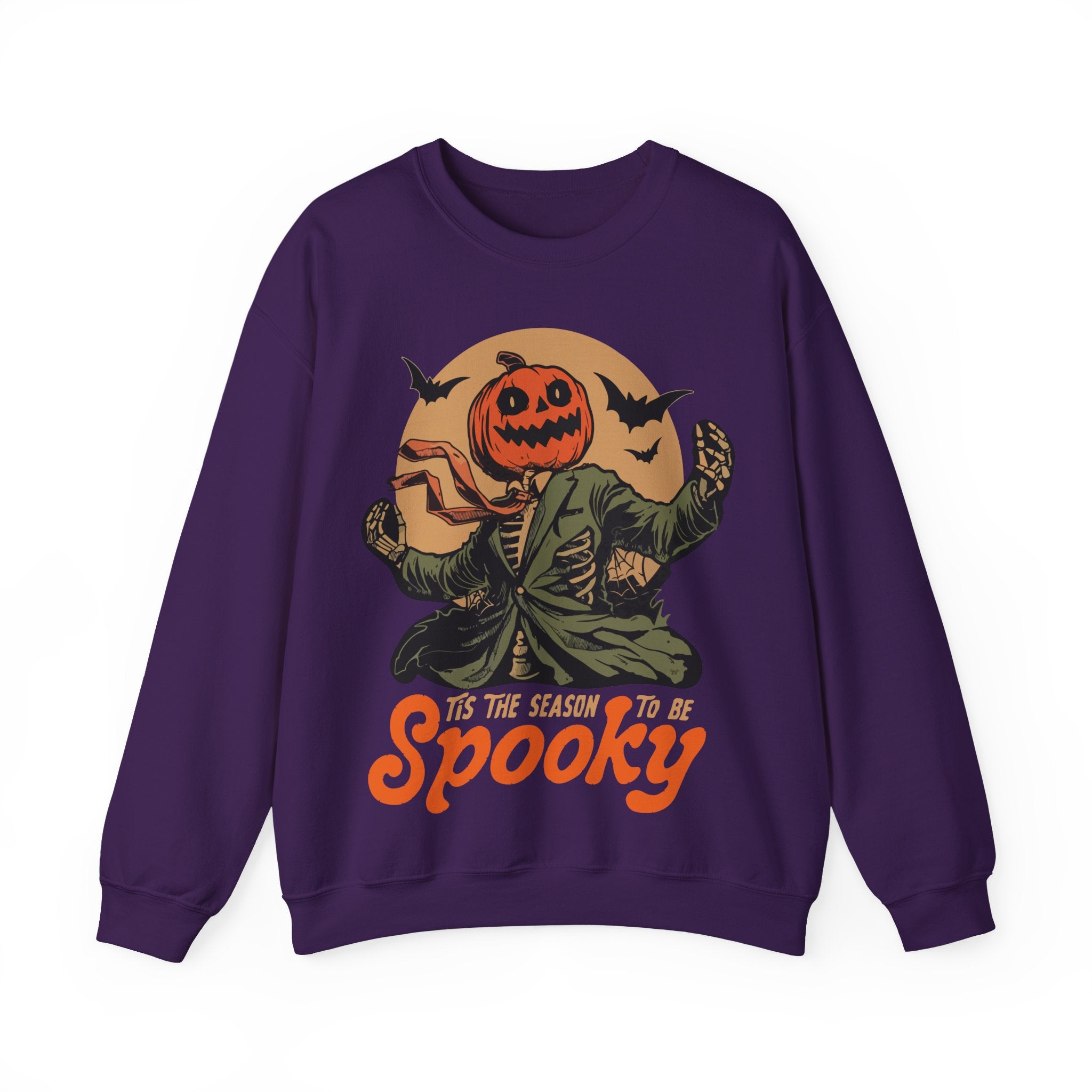 Spooky Pumpkin Crewneck Sweatshirt