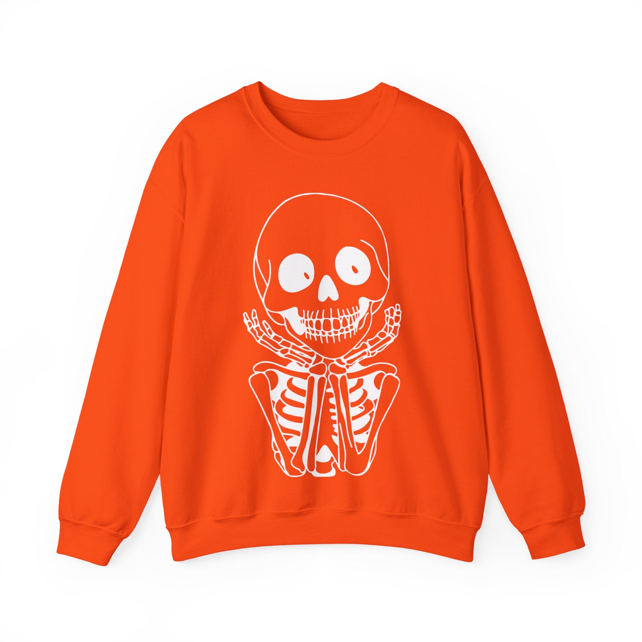 Skeleton Graphic Crewneck Sweatshirt