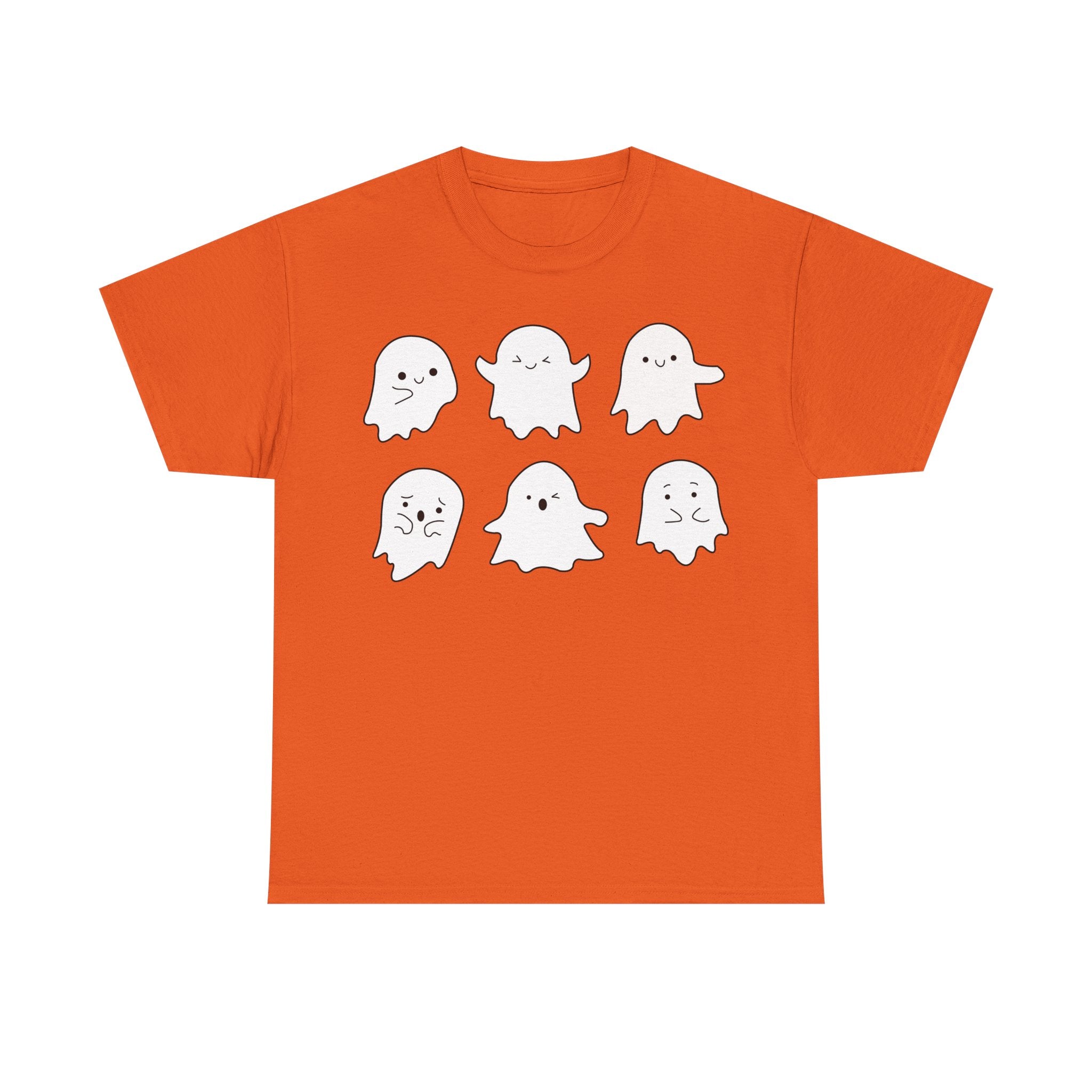 Cute Ghosts Cotton T-Shirt