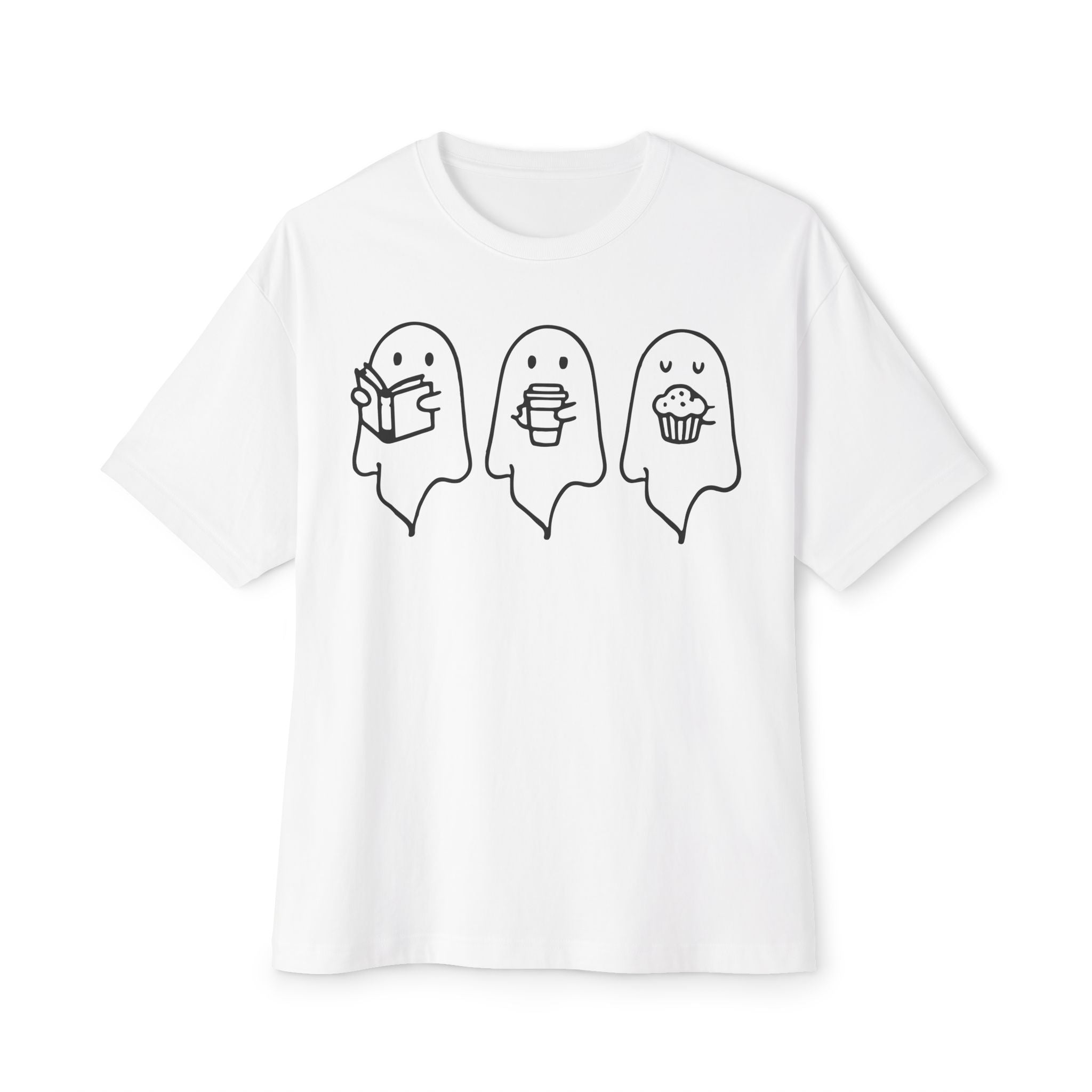 Cute Ghosts Oversized  T-Shirt