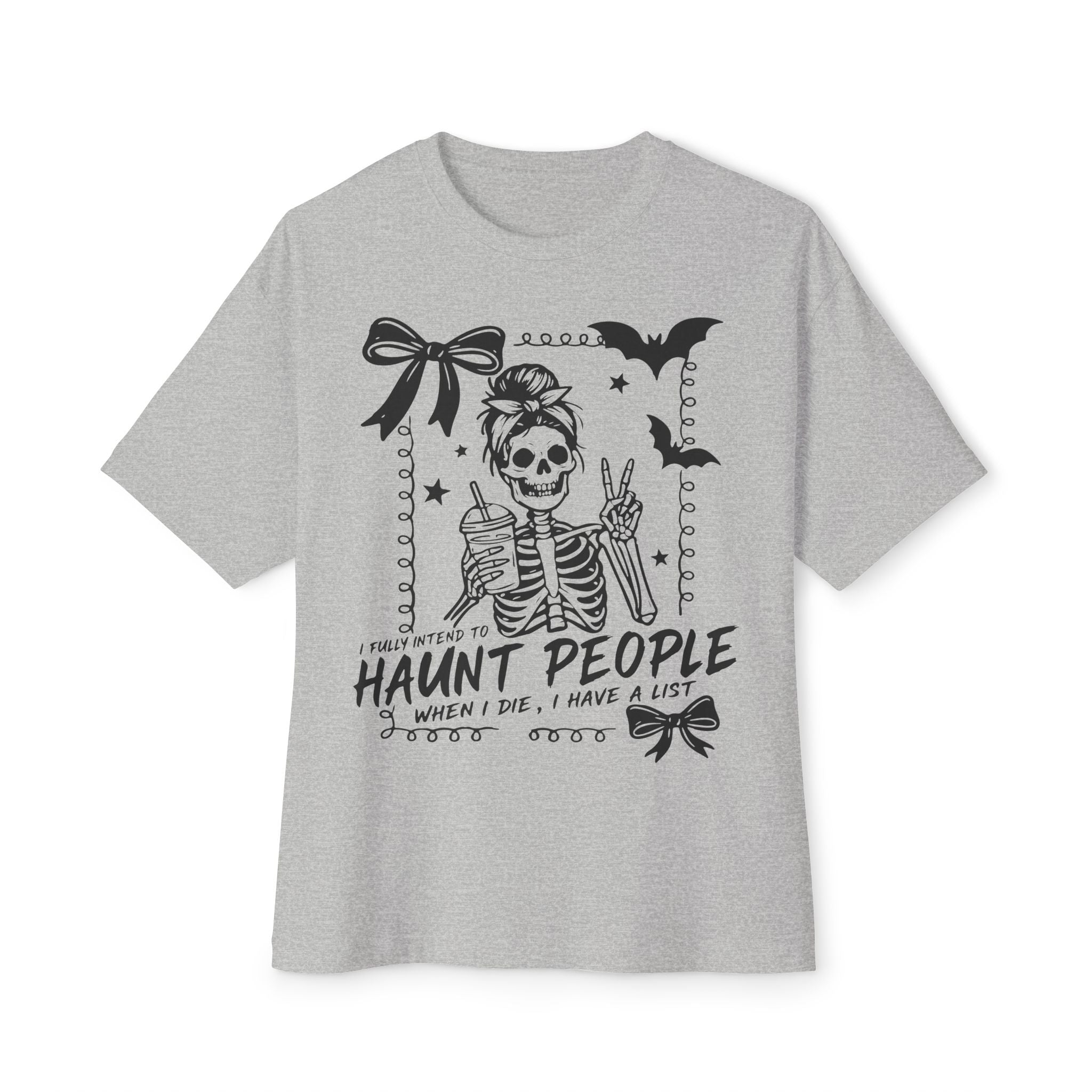 Hauntingly Fun Oversized T-Shirt
