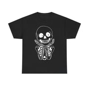 Skeleton Graphic Cotton T-Shirt