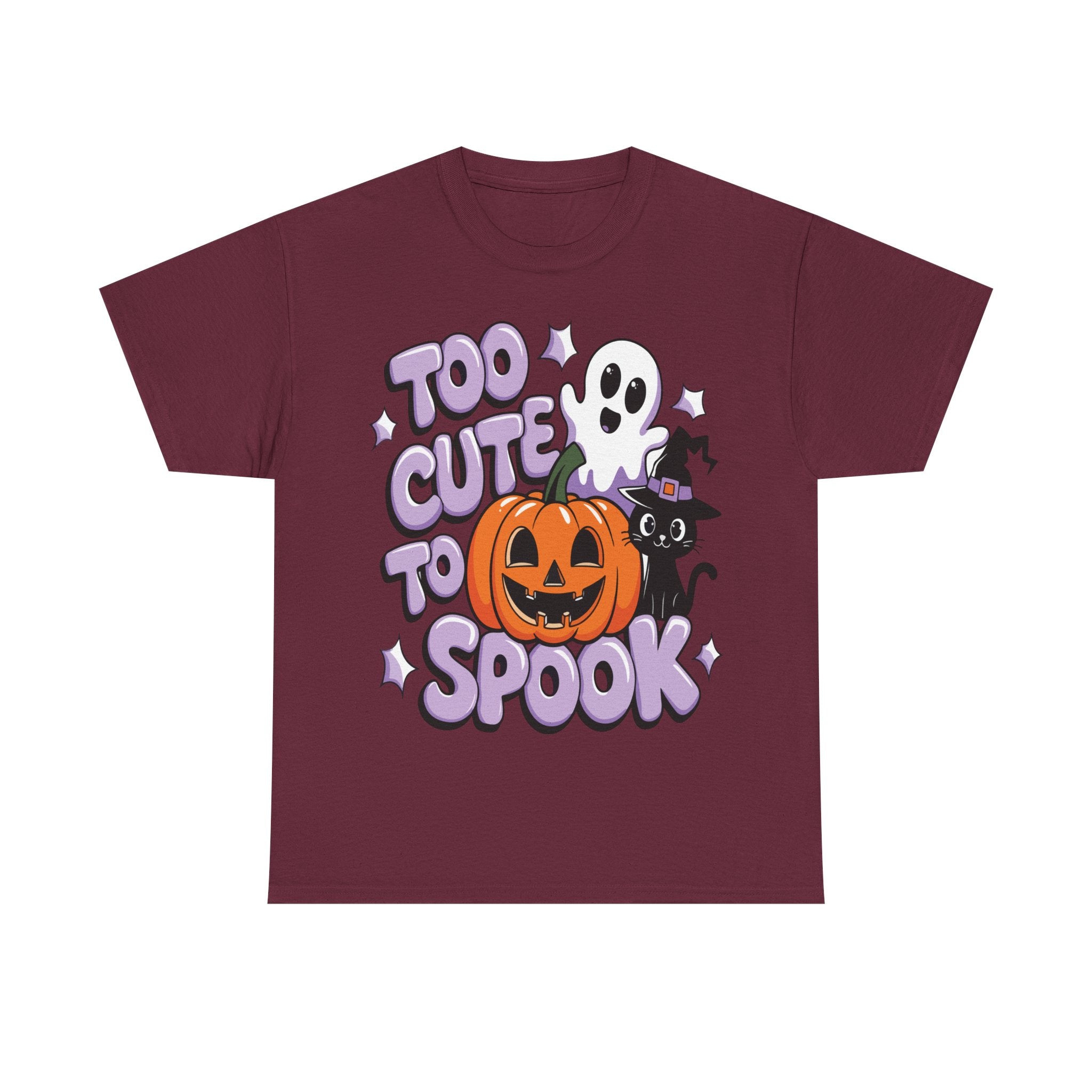 Halloween Ghost & Cat T-Shirt