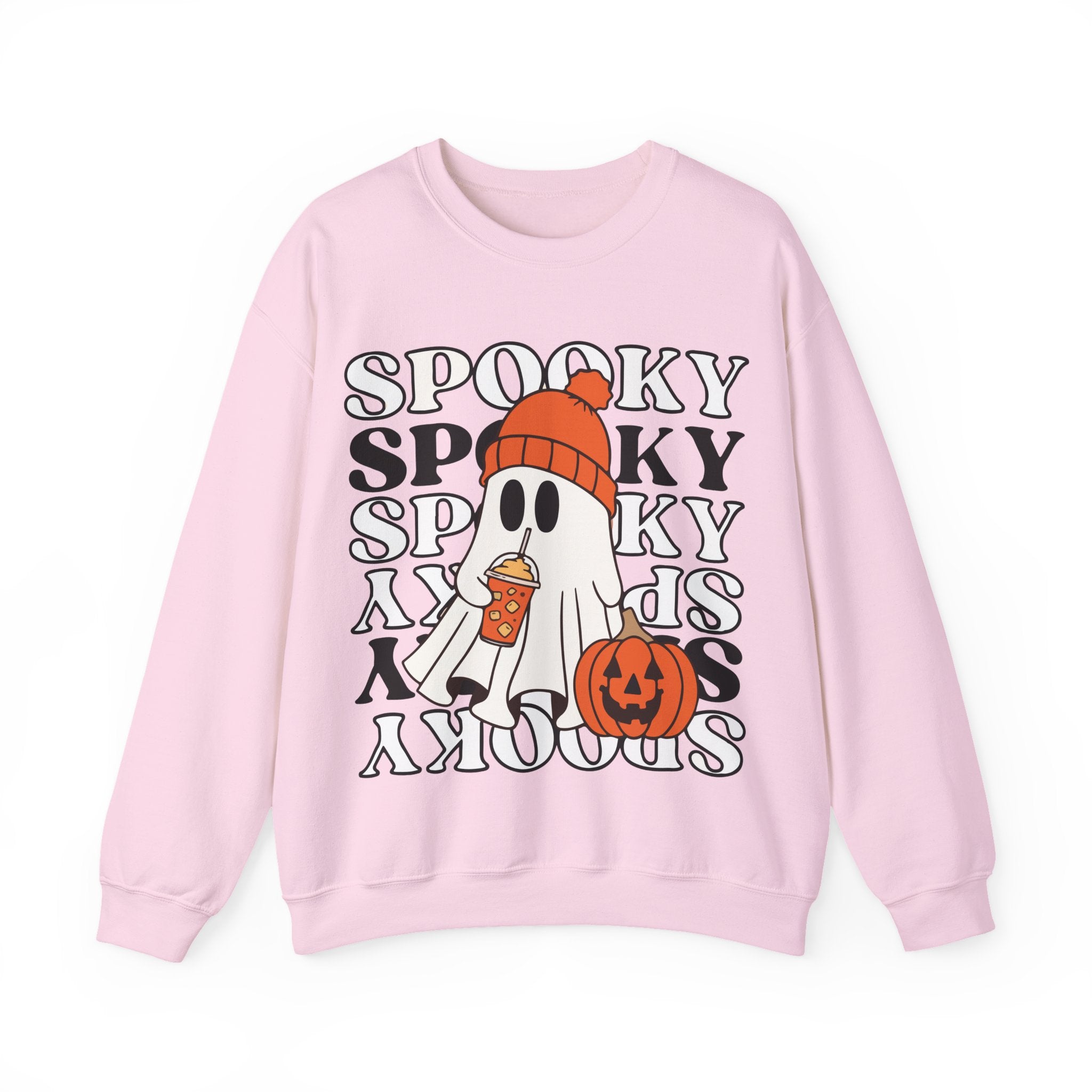 Spooky Ghost Crewneck Sweatshirt