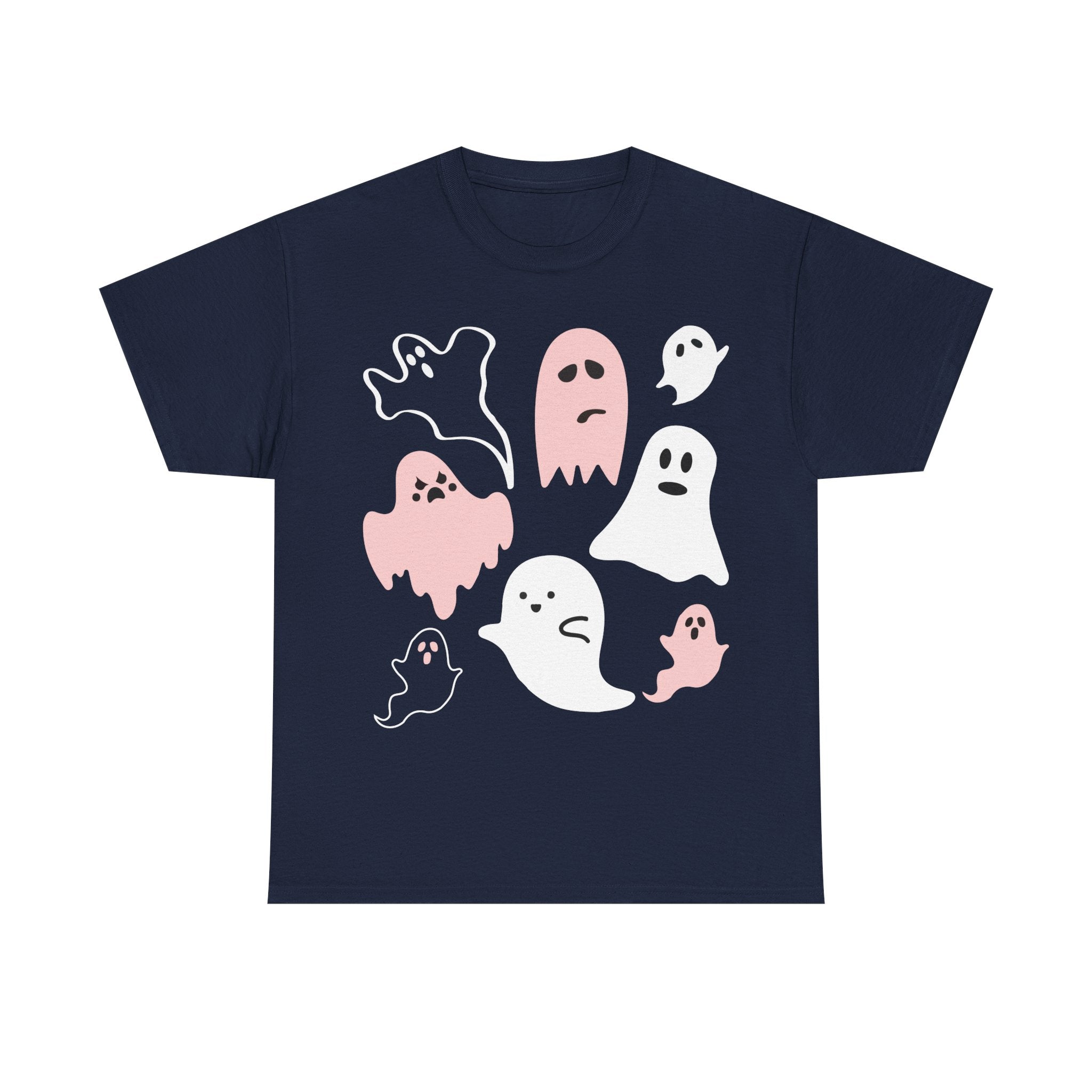 Spooky Ghost Graphic T-Shirt