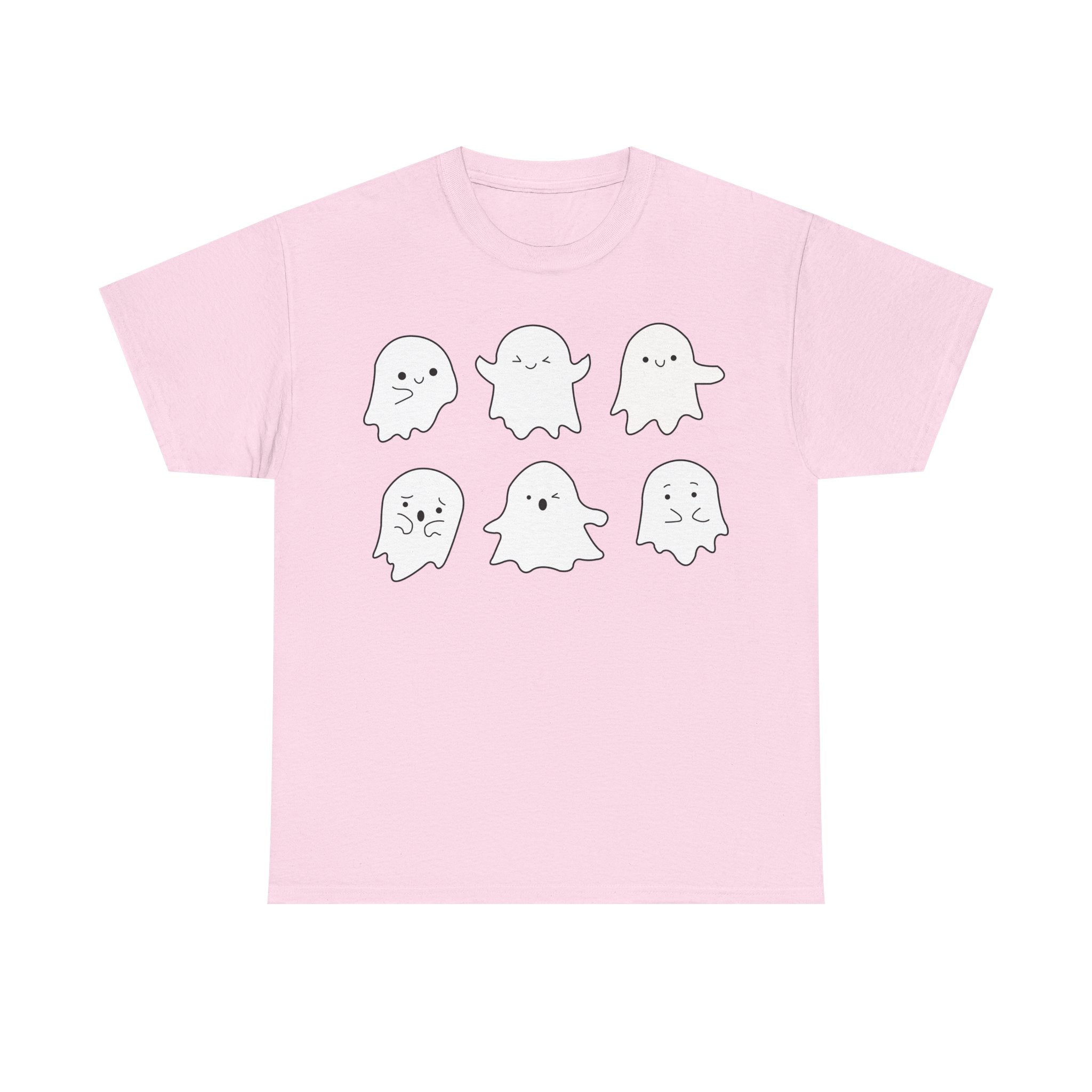 Cute Ghosts Cotton T-Shirt