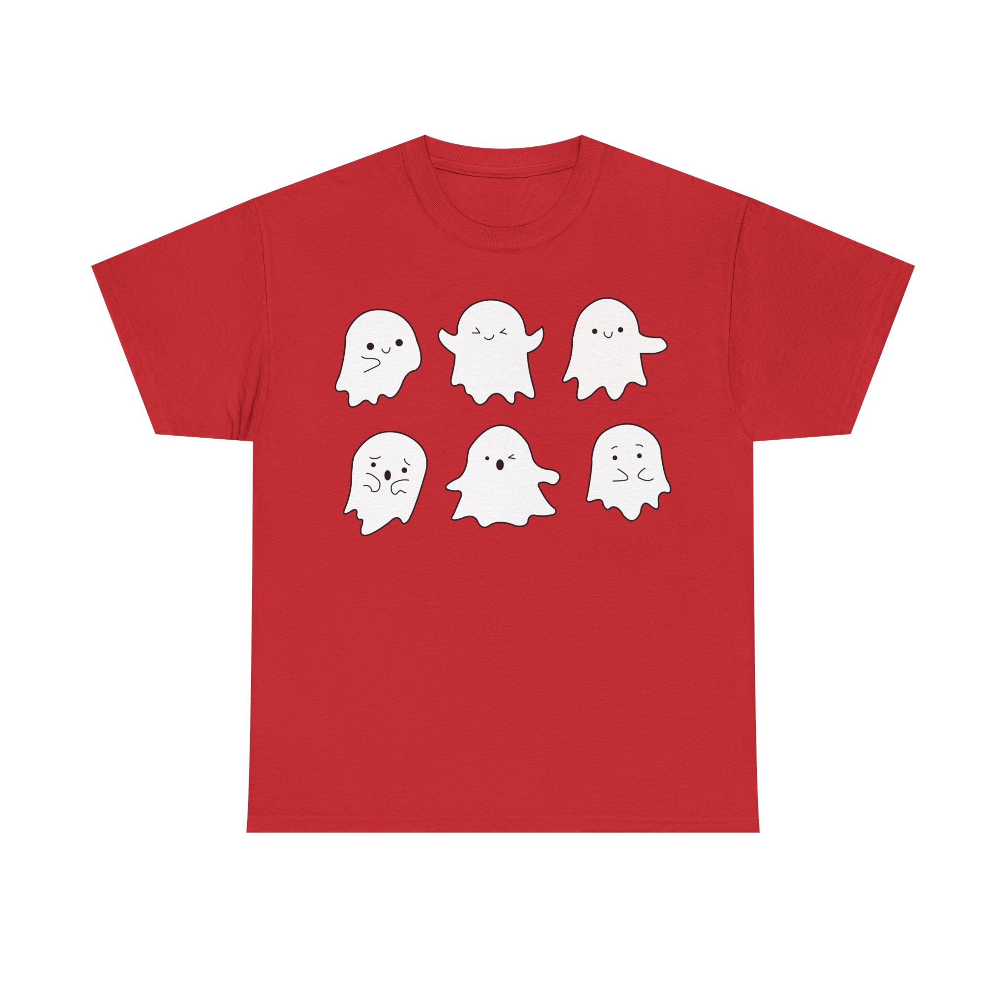 Cute Ghosts Cotton T-Shirt