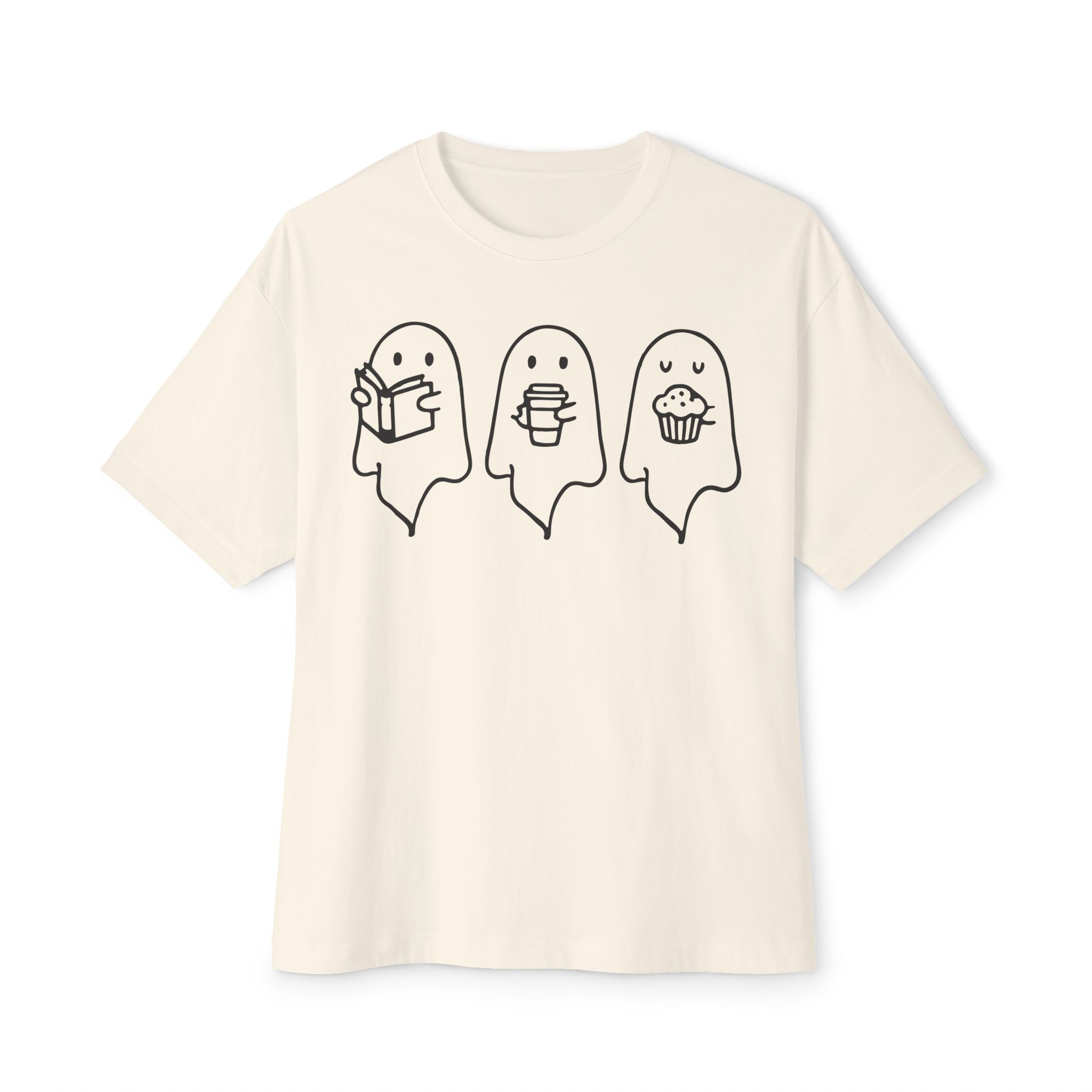 Cute Ghosts Oversized  T-Shirt