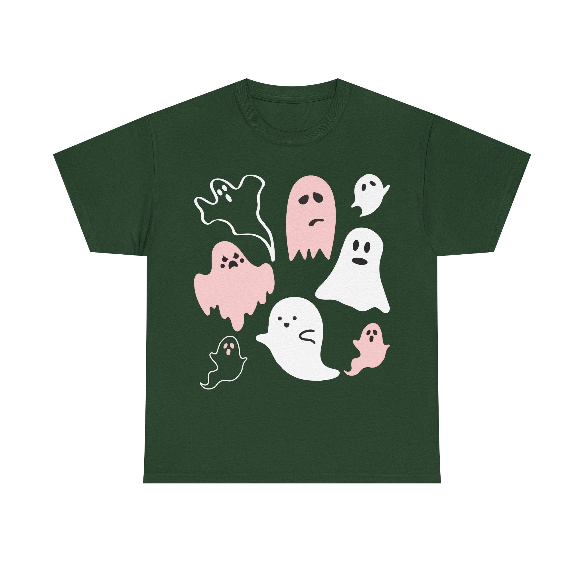 Spooky Ghost Graphic T-Shirt