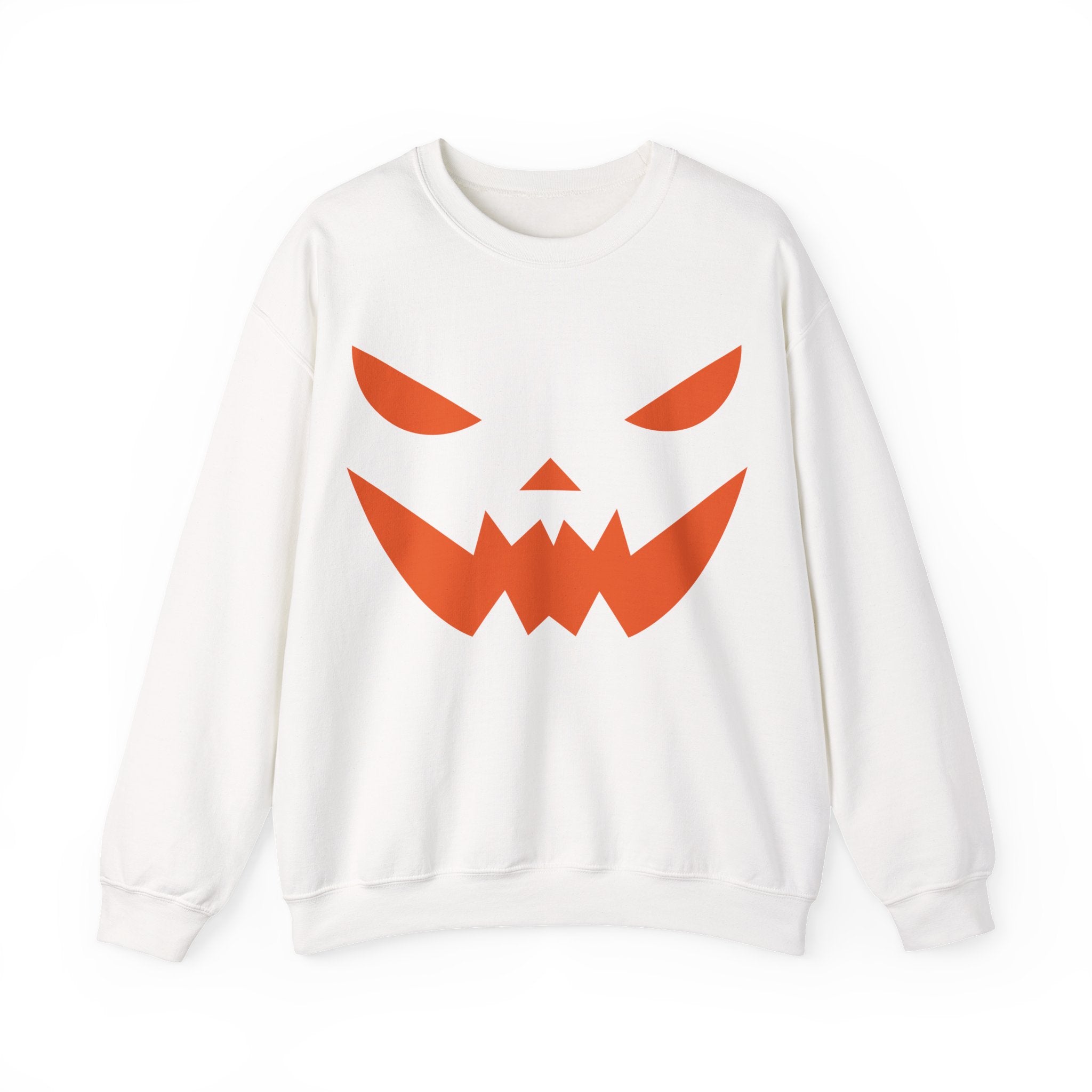 Halloween Pumpkin Crewneck Sweatshirt