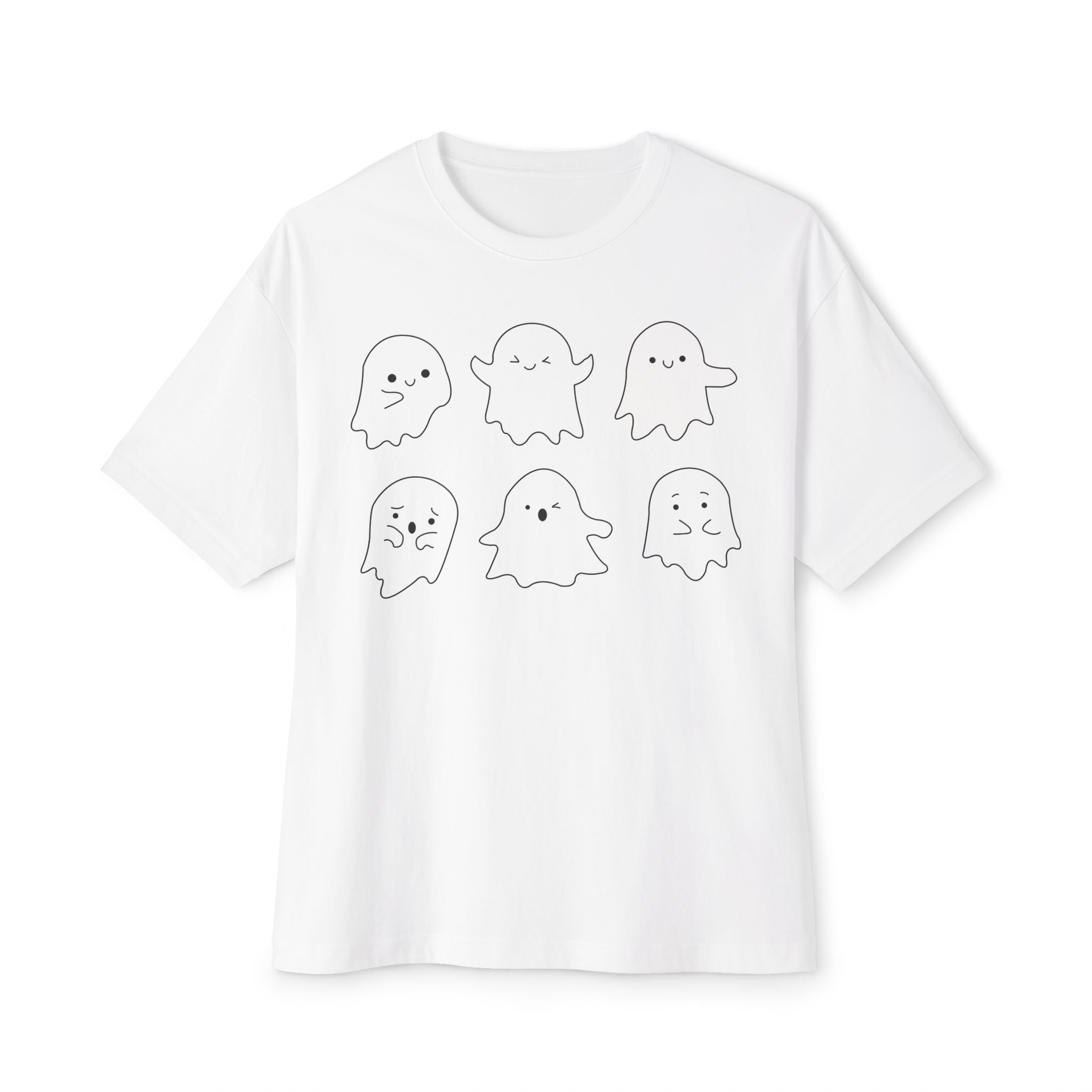 Cute Ghosts Oversized T-Shirt