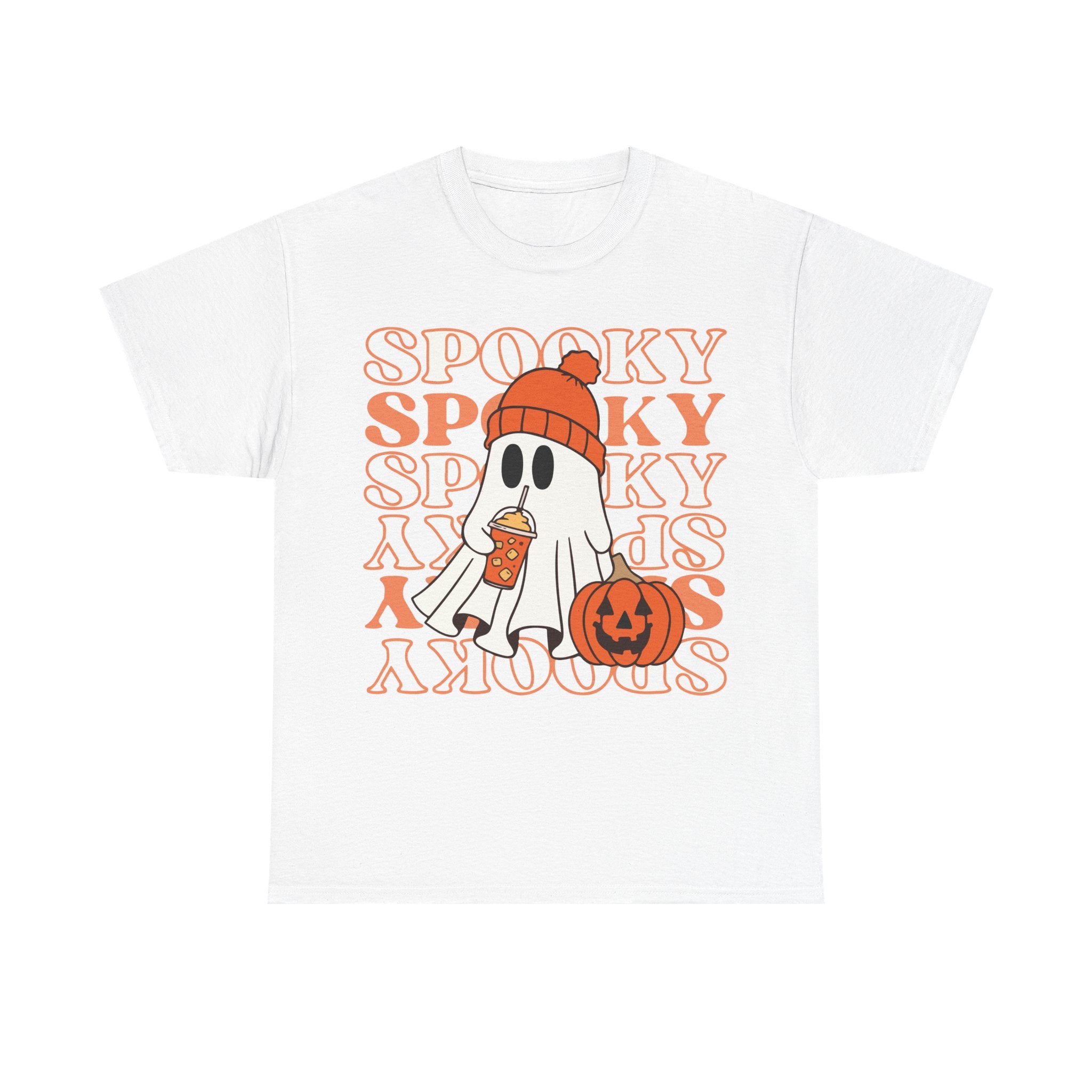 Spooky Ghost Halloween T-shirt