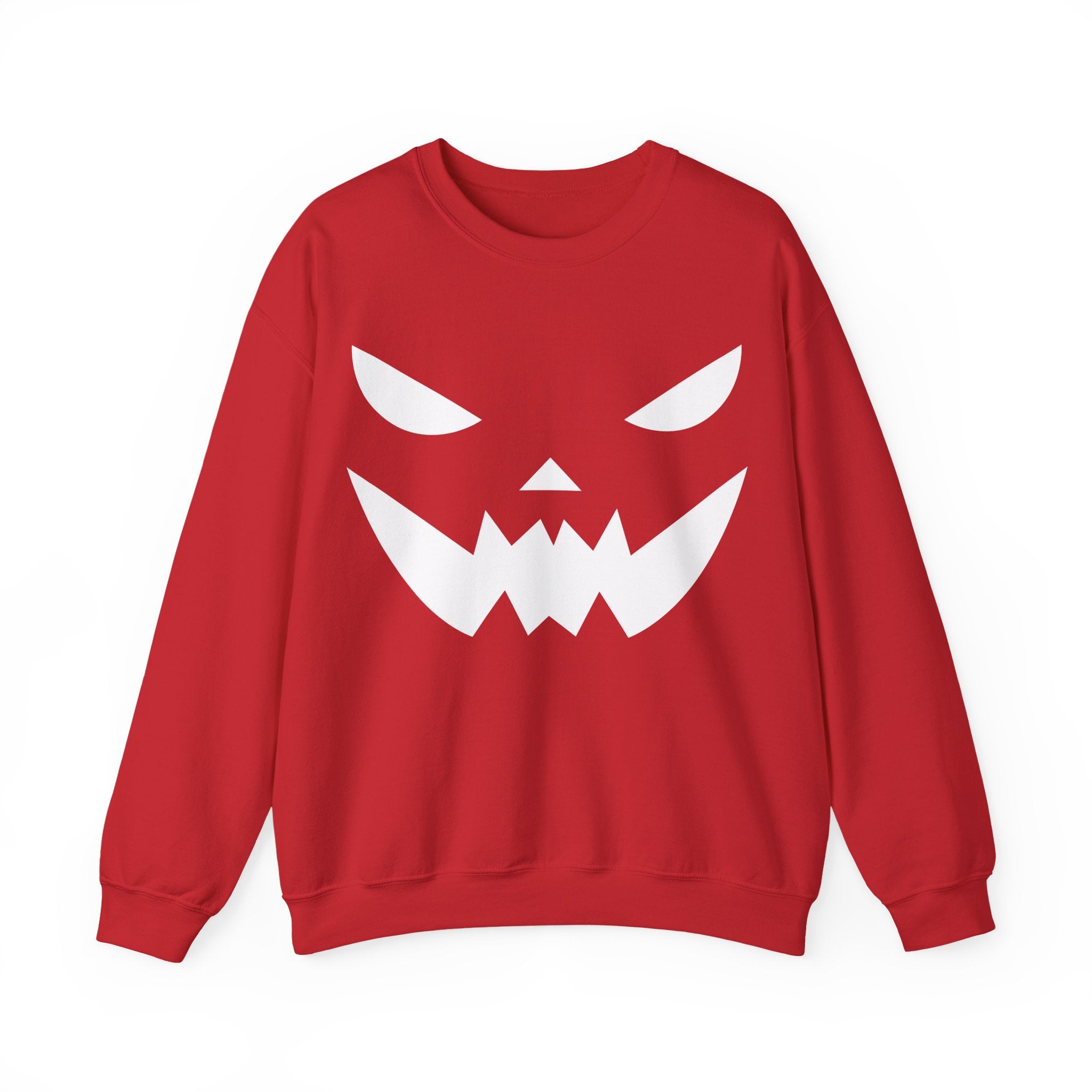 Halloween Pumpkin Crewneck Sweatshirt