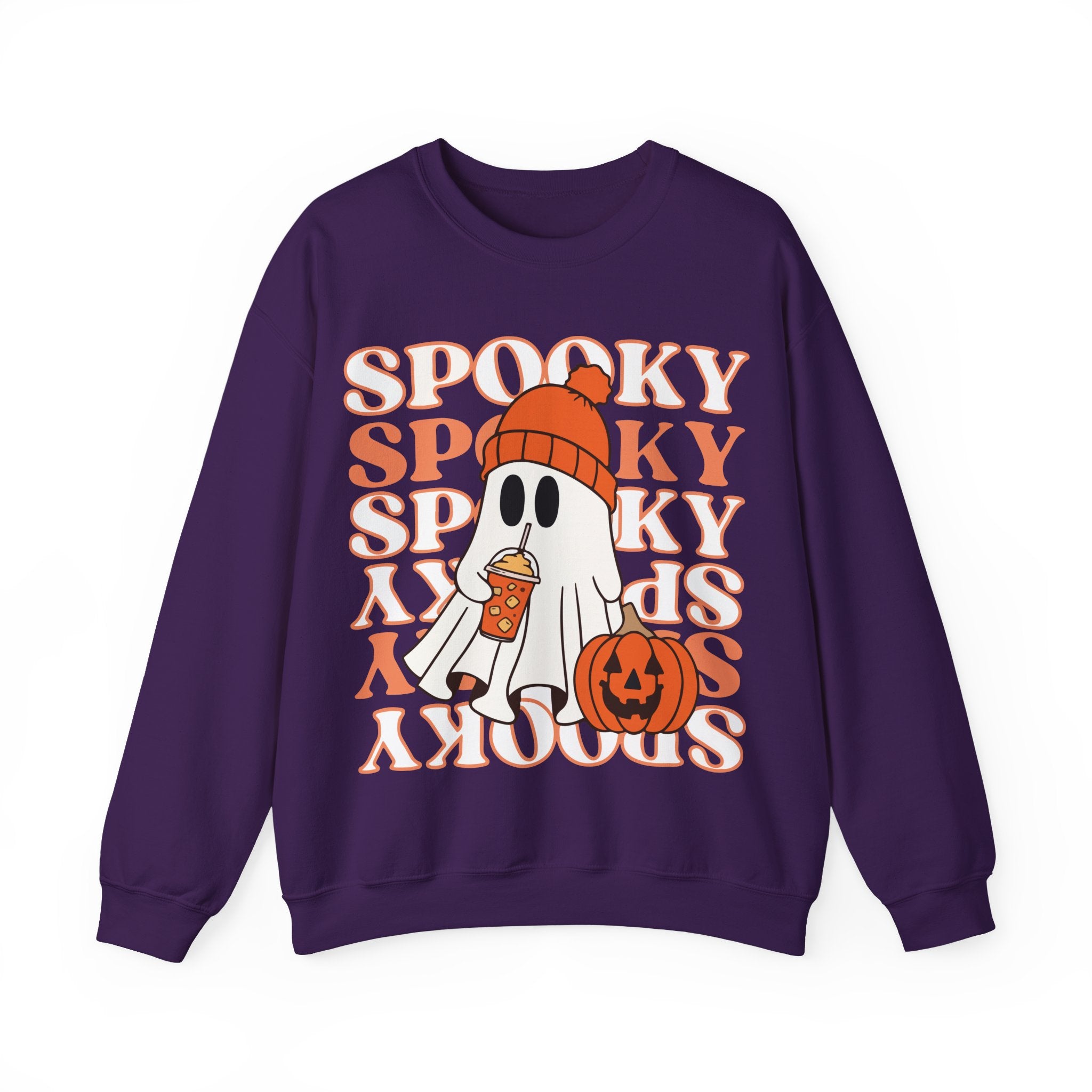 Spooky Ghost Crewneck Sweatshirt