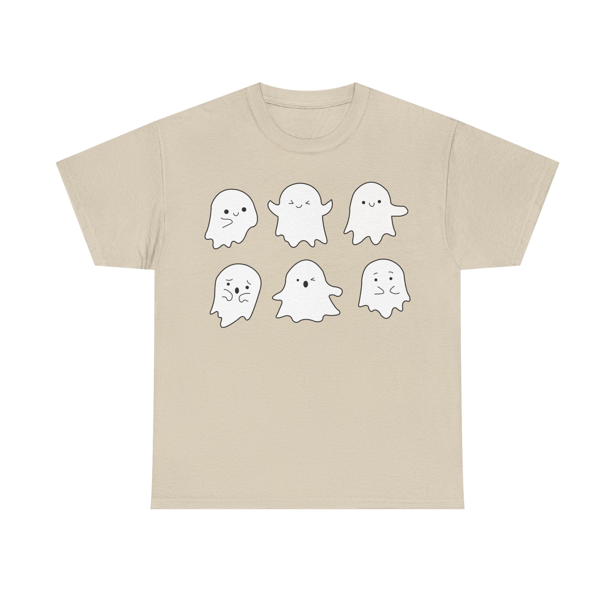 Cute Ghosts Cotton T-Shirt