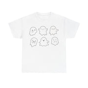 Cute Ghosts Cotton T-Shirt