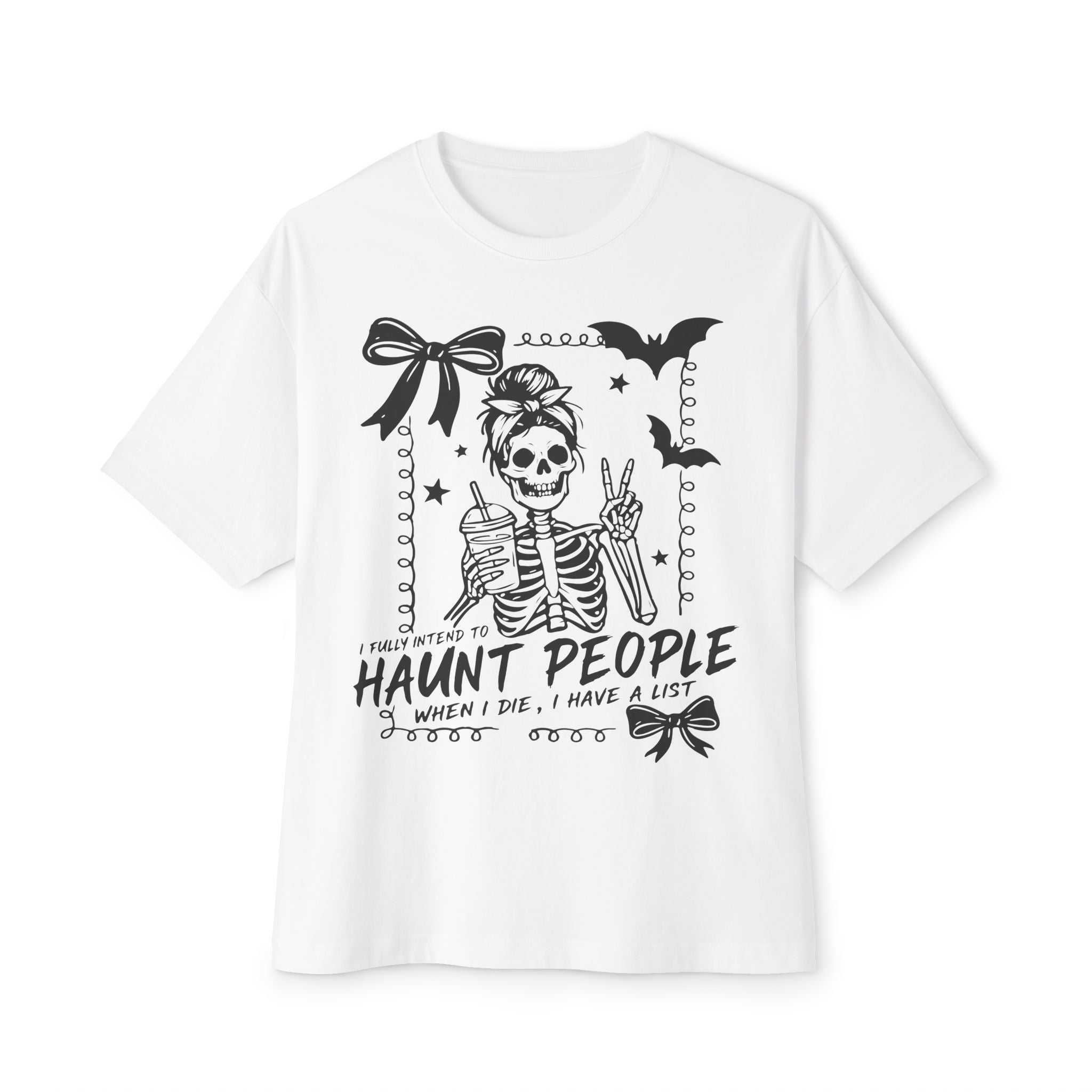 Hauntingly Fun Oversized T-Shirt