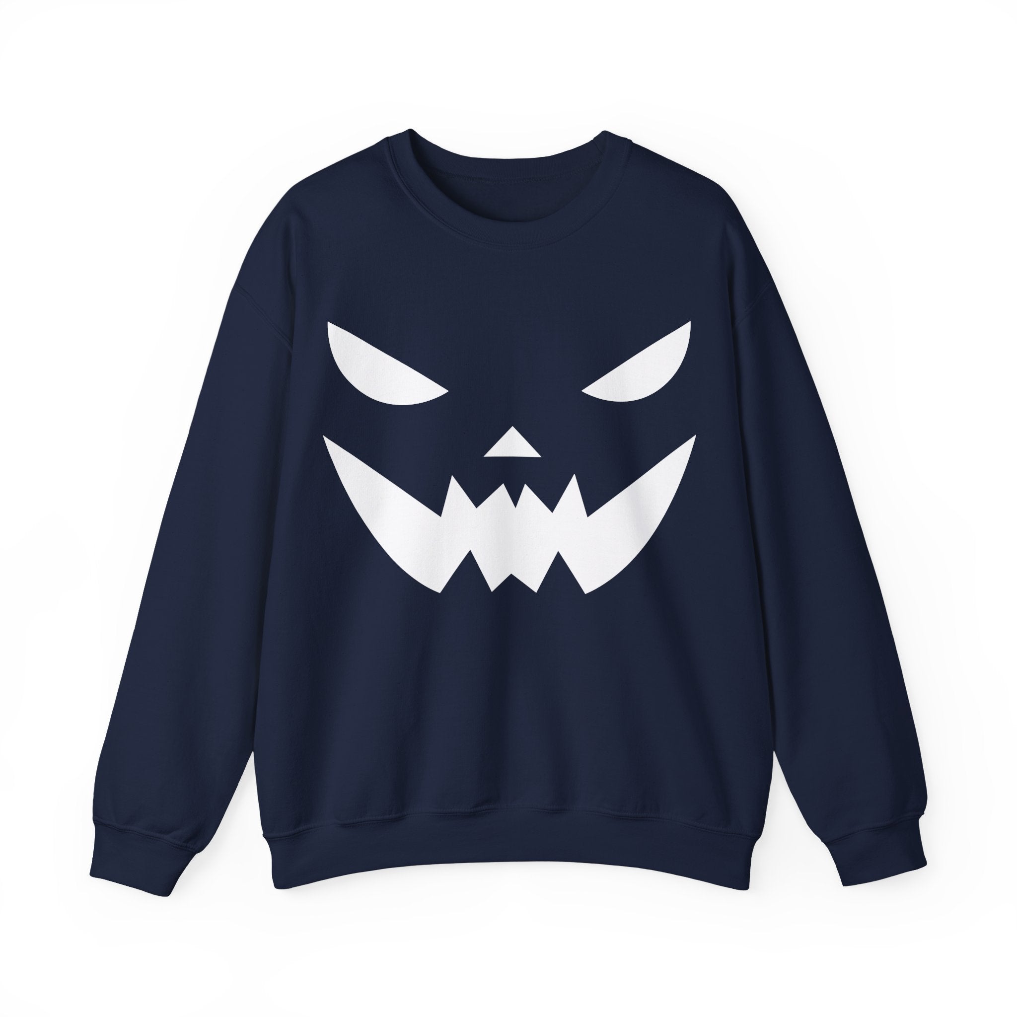 Halloween Pumpkin Crewneck Sweatshirt