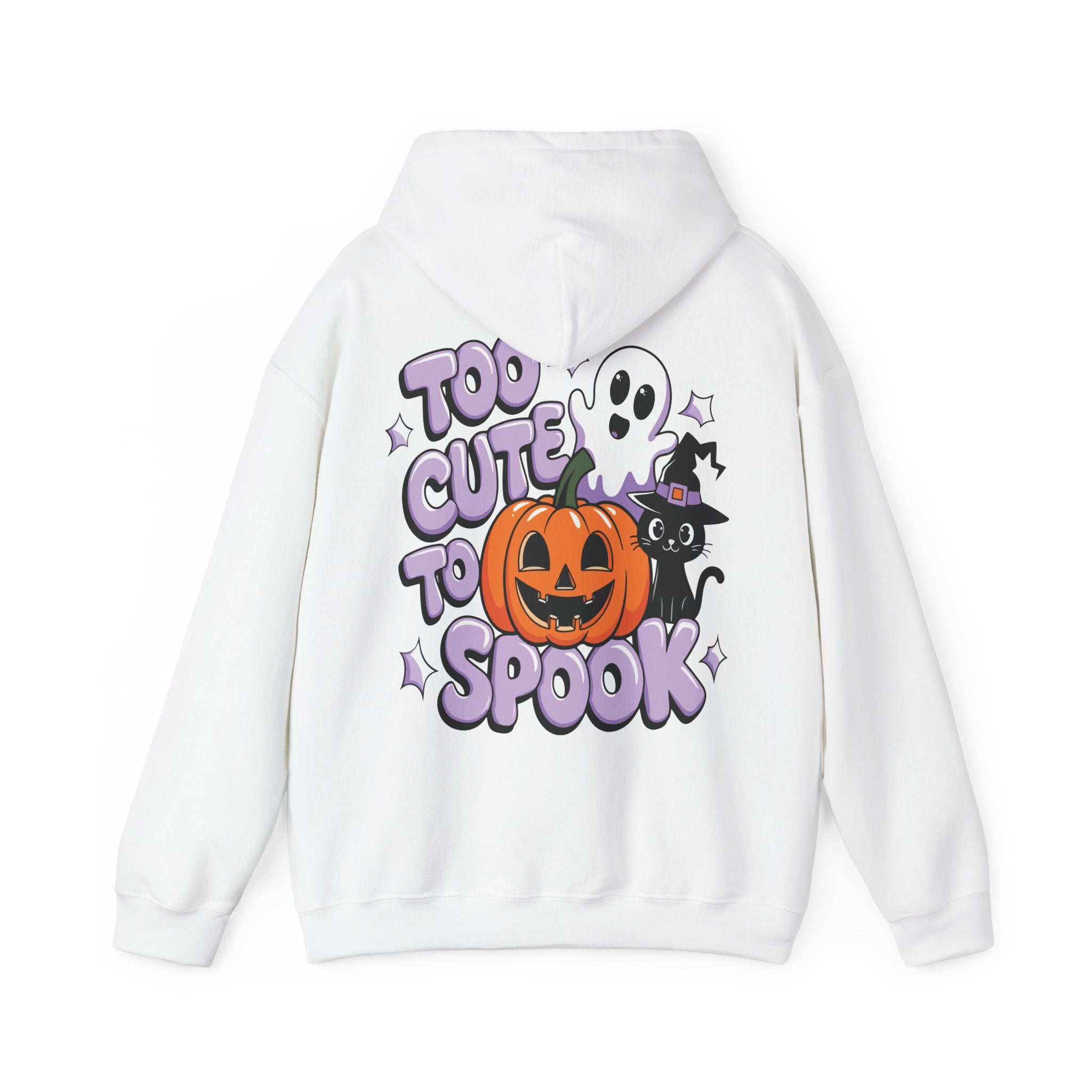 Halloween Cat Ghost Hoodie