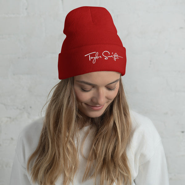 Taylor Swift Signature Cuffed Beanie