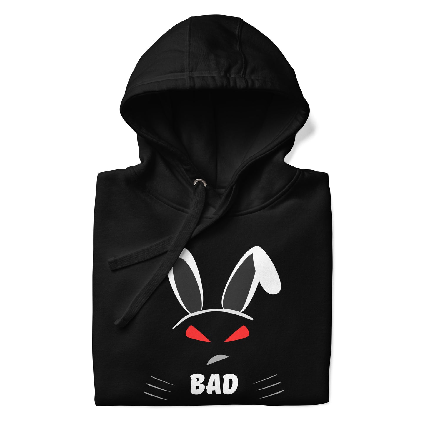 Bad Bunny Hoodie - Black Color