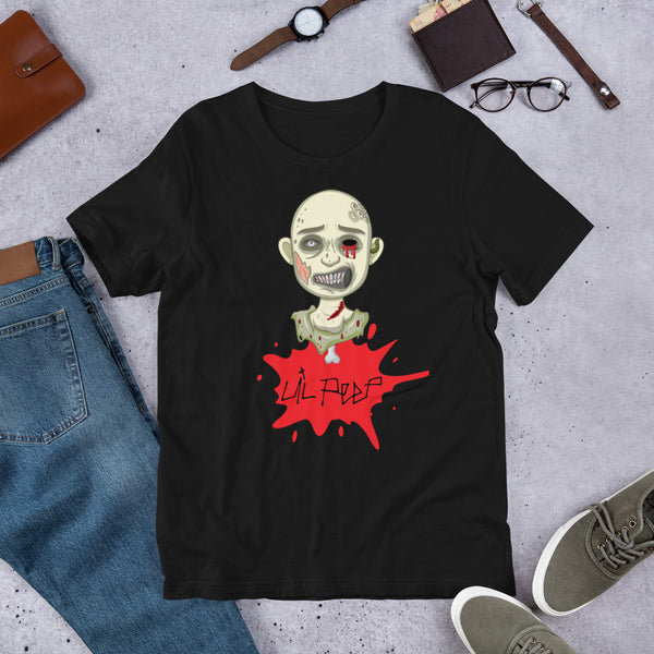 Lil Peep T-Shirt - Black - White and Yellow Color